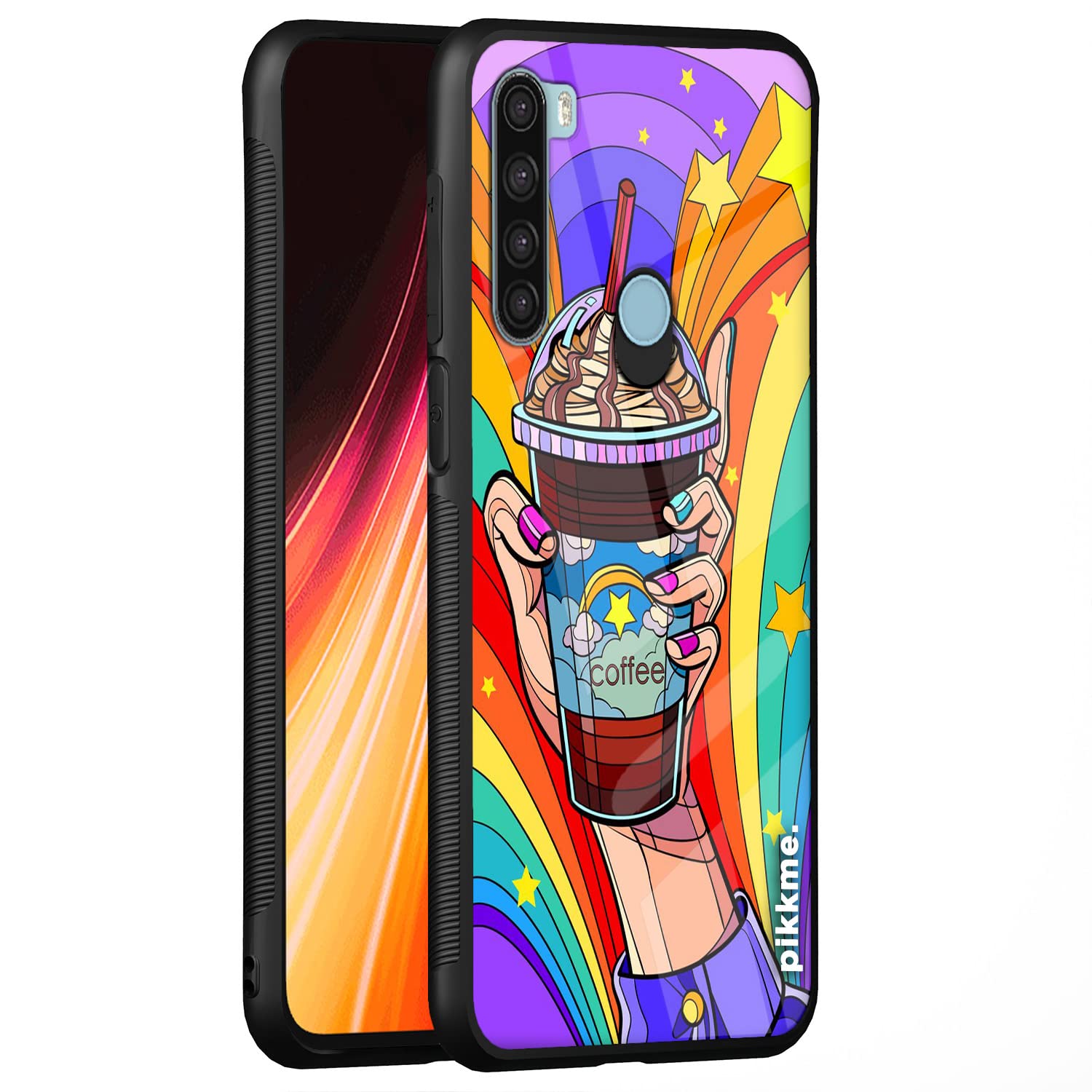 Pikkme Redmi Note 8 mobile back cover