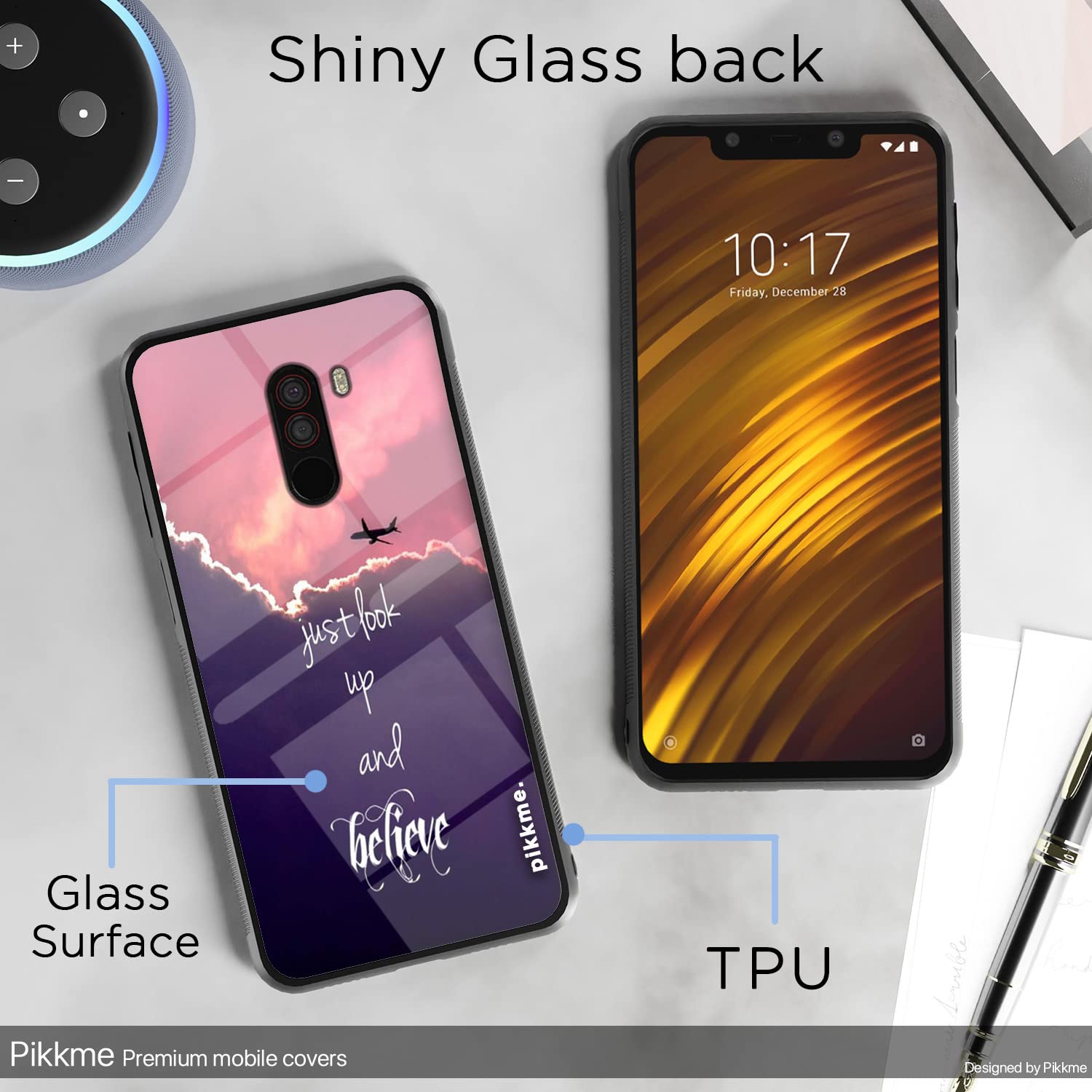 Pikkme Poco F1 Hybrid mobile back cover – photo 3