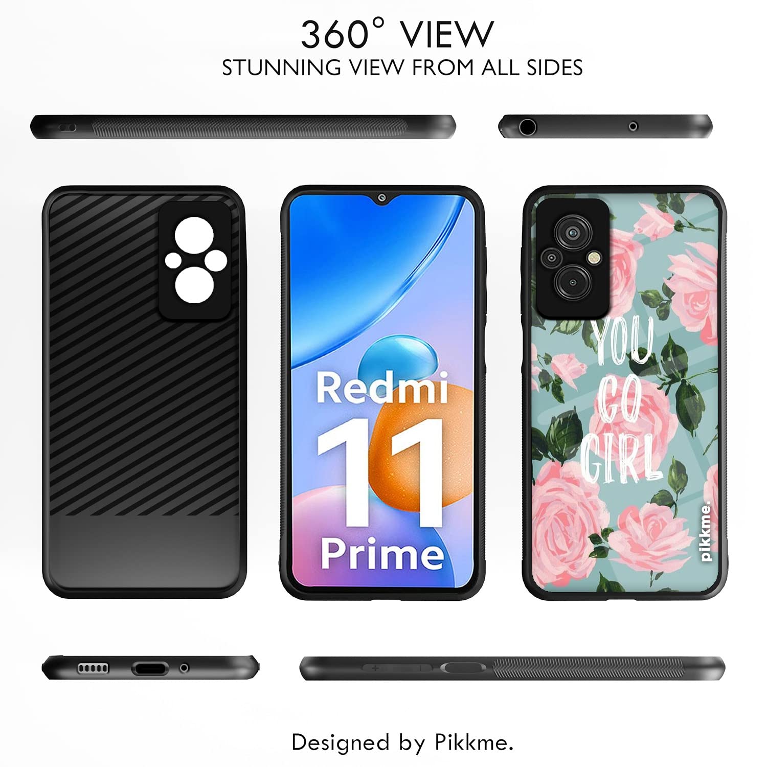 Pikkme Redmi 11 Prime 4G Flower mobile cover – photo 2