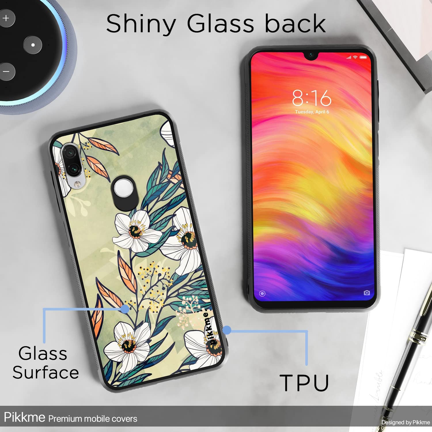 Pikkme Flower back cover for Redmi Note 7/Note 7 Pro/Note 7s – photo 3