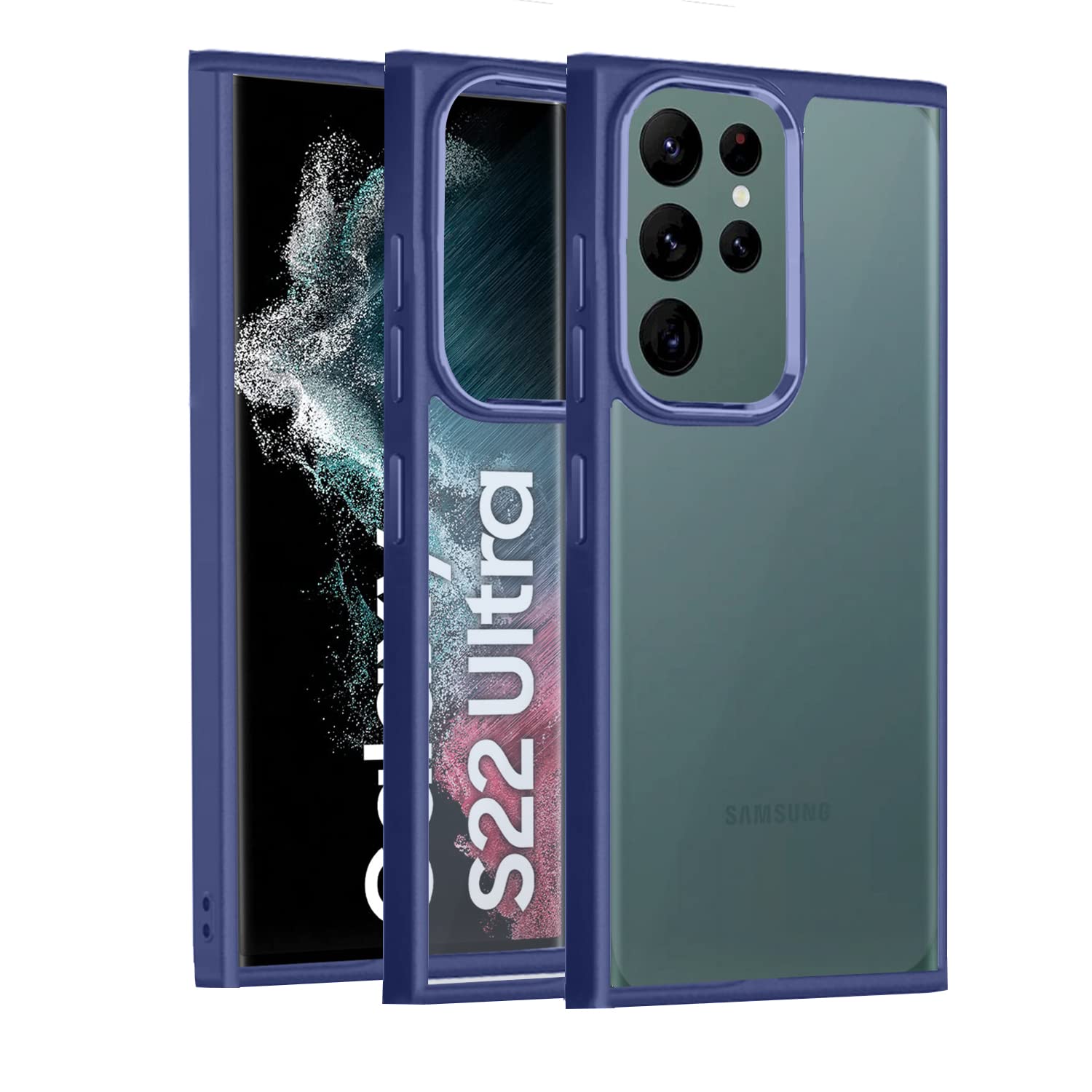 Pikkme Samsung S22 Ultra Chrome indigo mobile cover