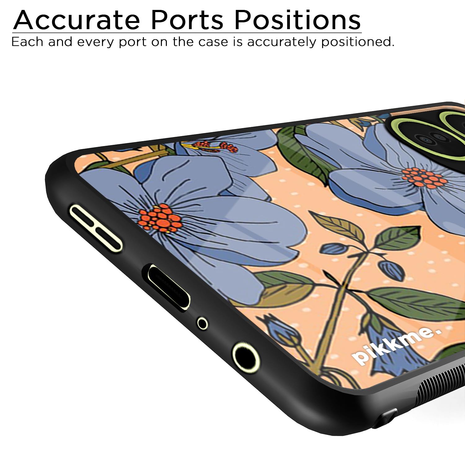 Pikkme Flower back cover for OnePlus Nord CE 3 Lite 5G – photo 6