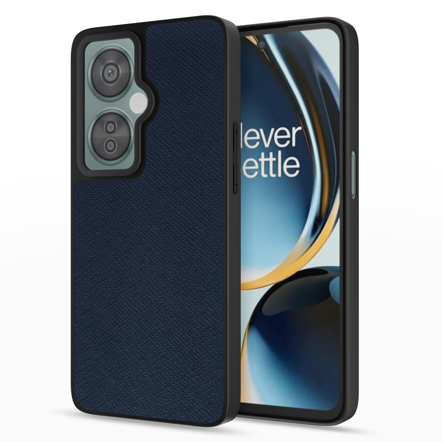 Pikkme OnePlus Nord CE 3 Lite/Nord N30 5G Leatherback blue mobile back cover