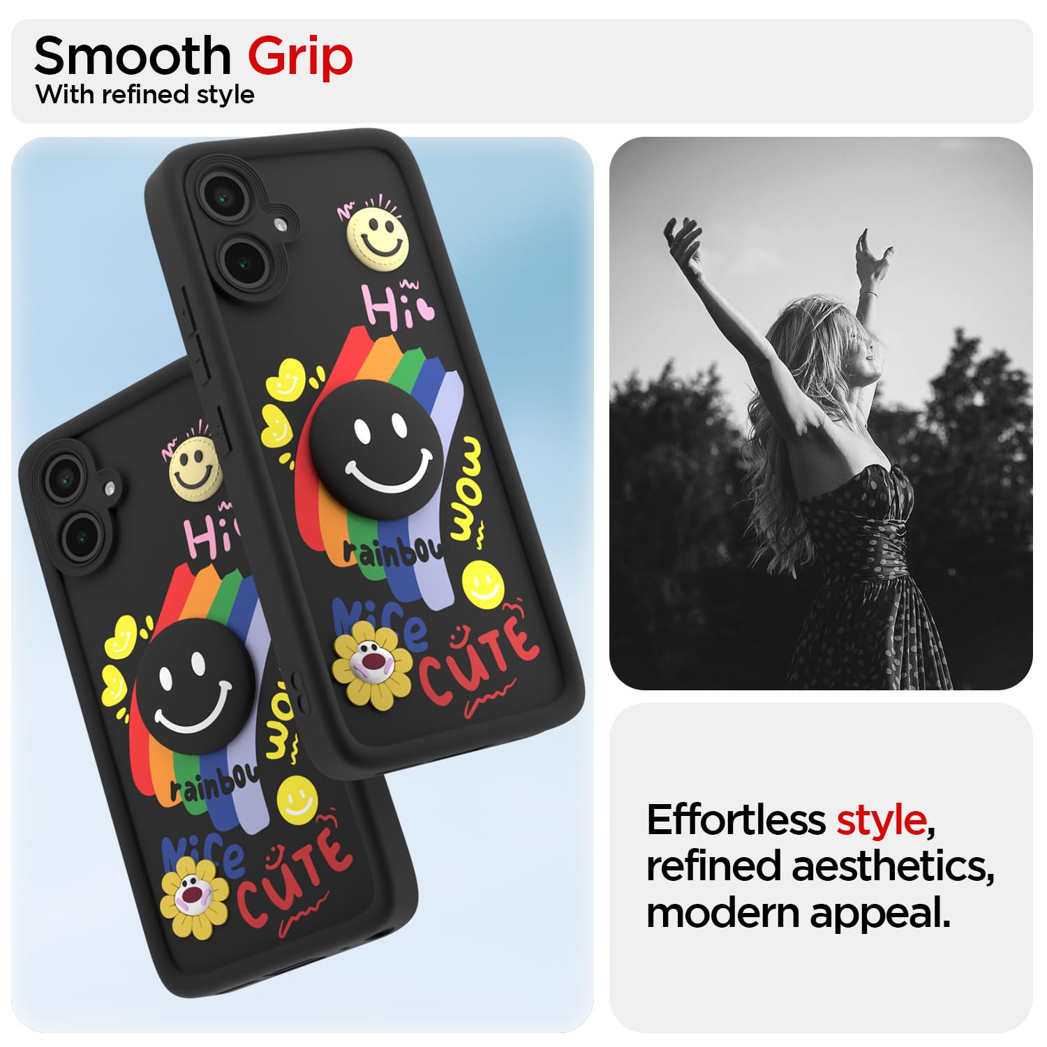 Black Soft Silicone mobile cover for Samsung A04 – Pikkme – photo 2