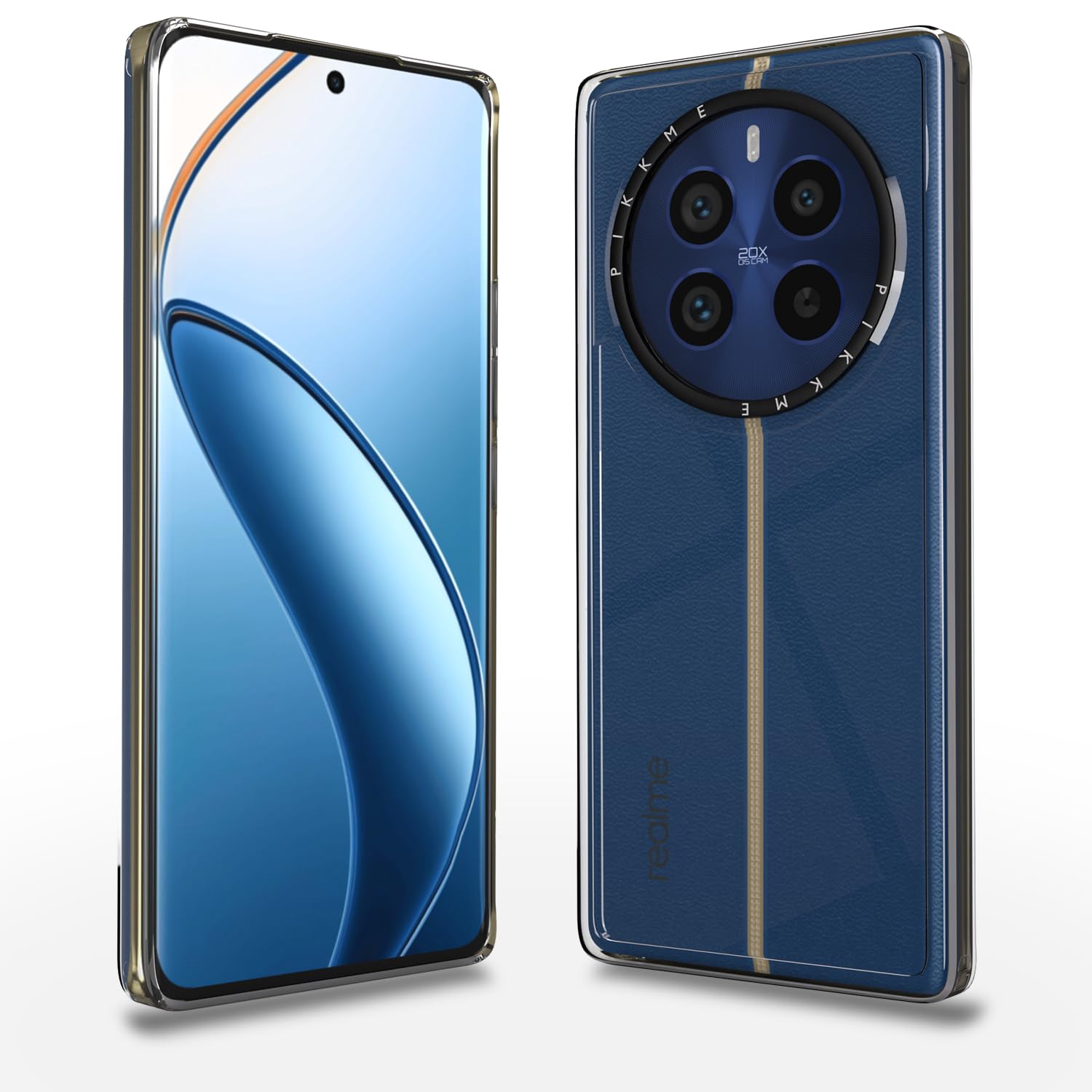 Pikkme transparent mobile back cover for Realme 12 Pro/12 Pro Plus 5G