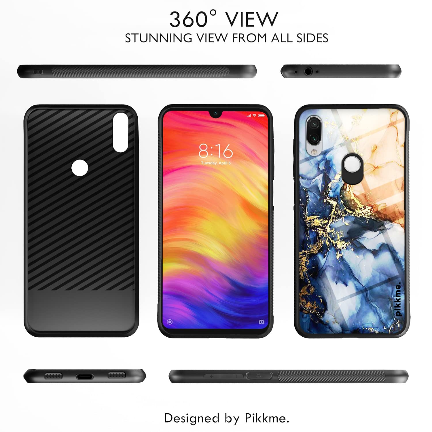 Redmi Note 7/Note 7 Pro/Note 7s Hybrid mobile cover by Pikkme – photo 2