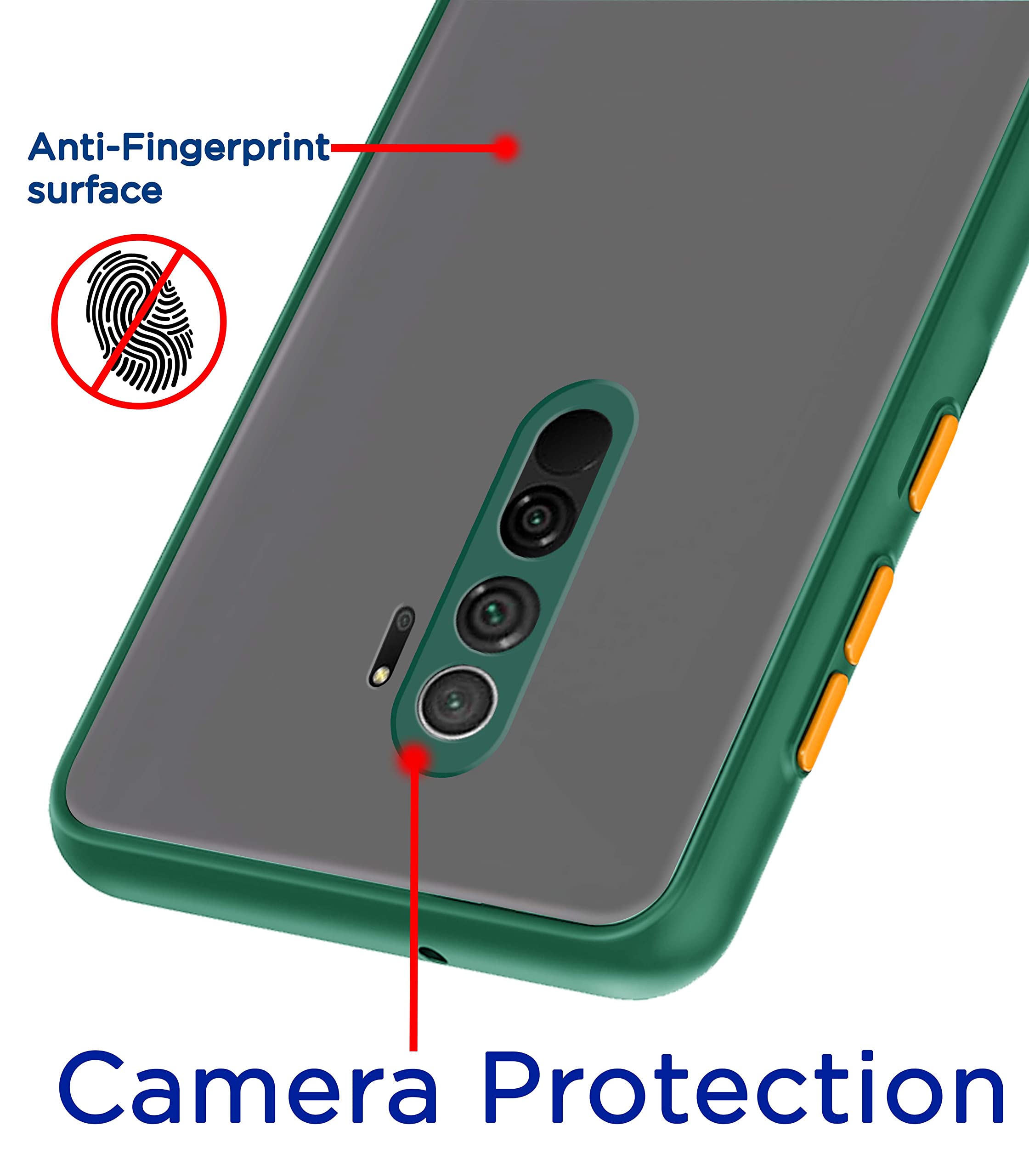 Redmi Note 8 Pro mobile cover in green by Pikkme – photo 2