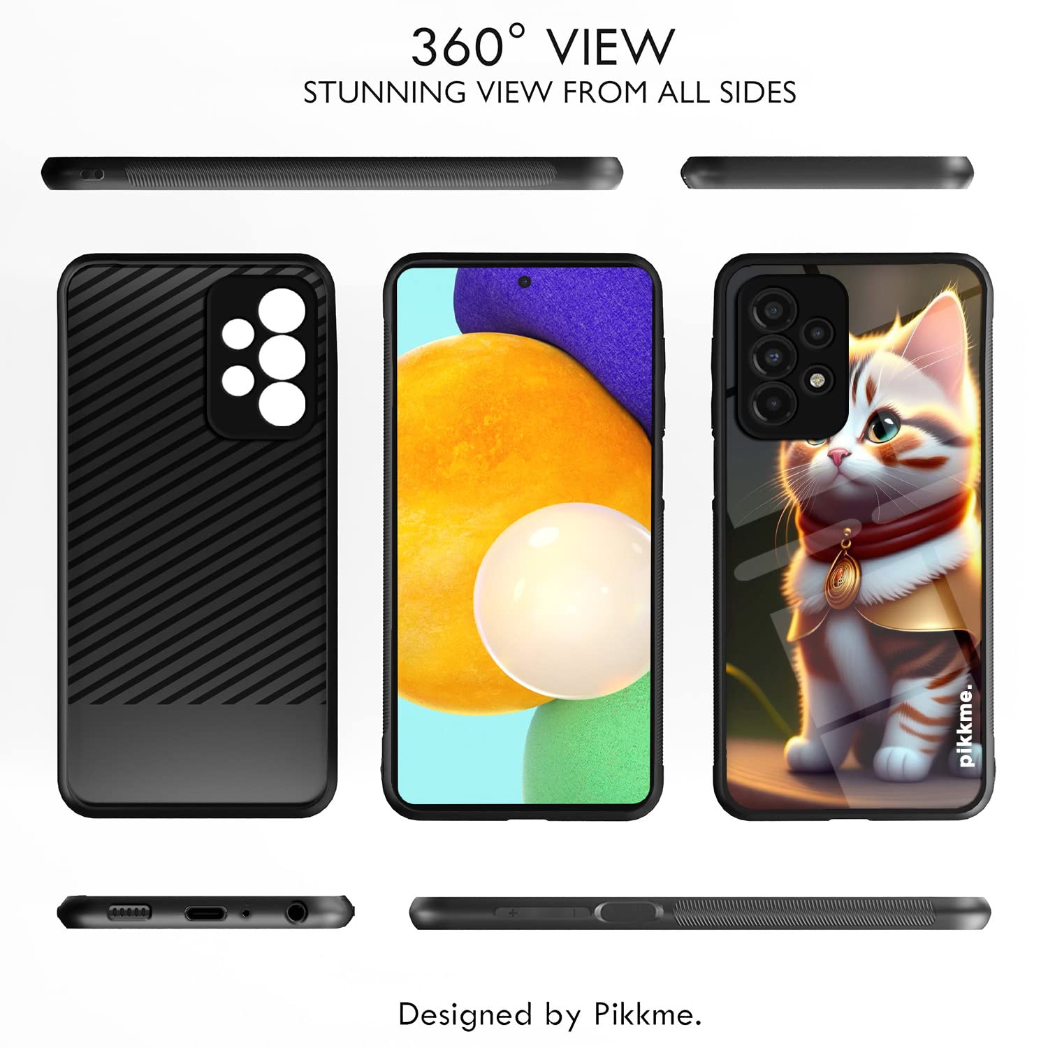 Samsung A13 4G Cat mobile cover by Pikkme – photo 2
