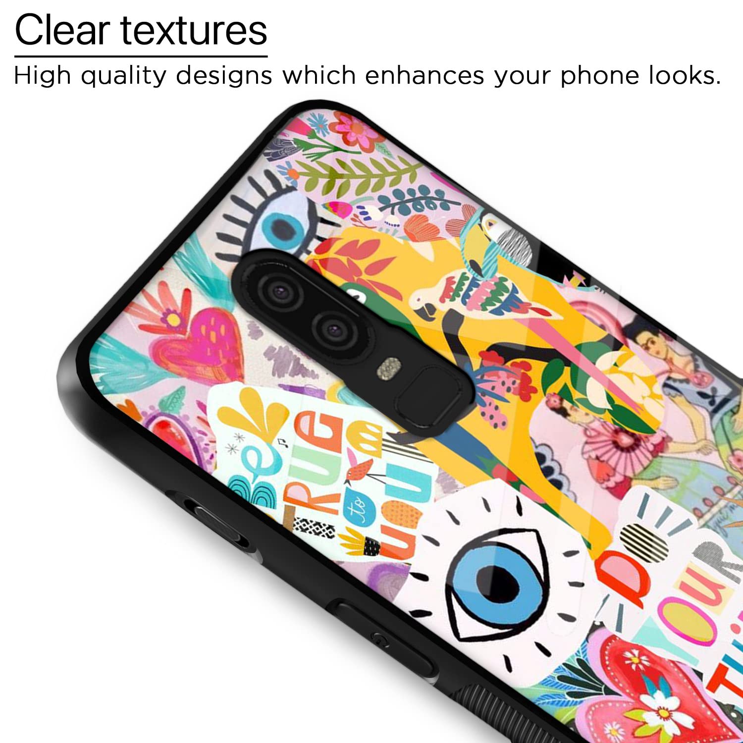 Pikkme Flower back cover for OnePlus 6 – photo 4