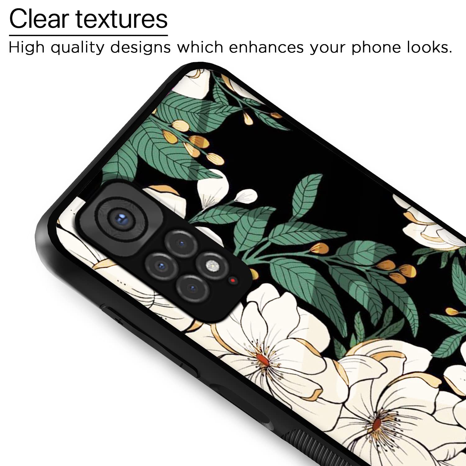Flower Back cover for Redmi Note 11/Note 11s – Pikkme – photo 4