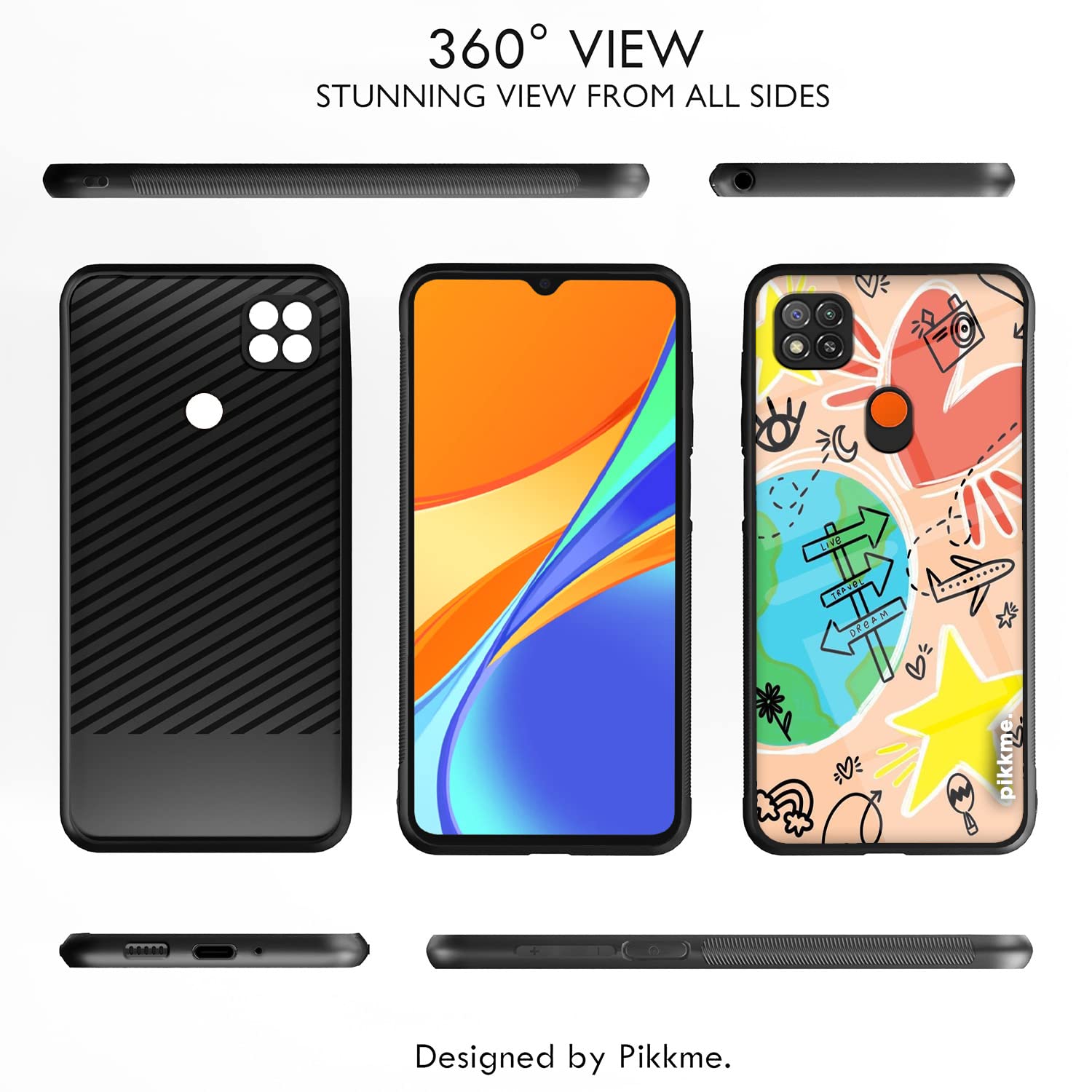 Pikkme Redmi 10A/9, Poco C31 Hybrid back cover – photo 2