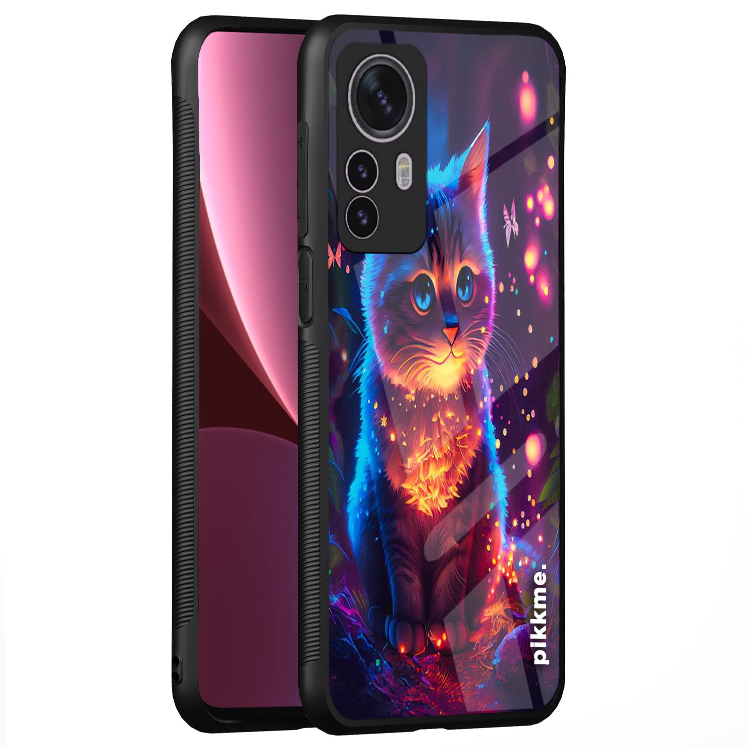 Pikkme Cat mobile back cover for Mi 12 Pro 5G