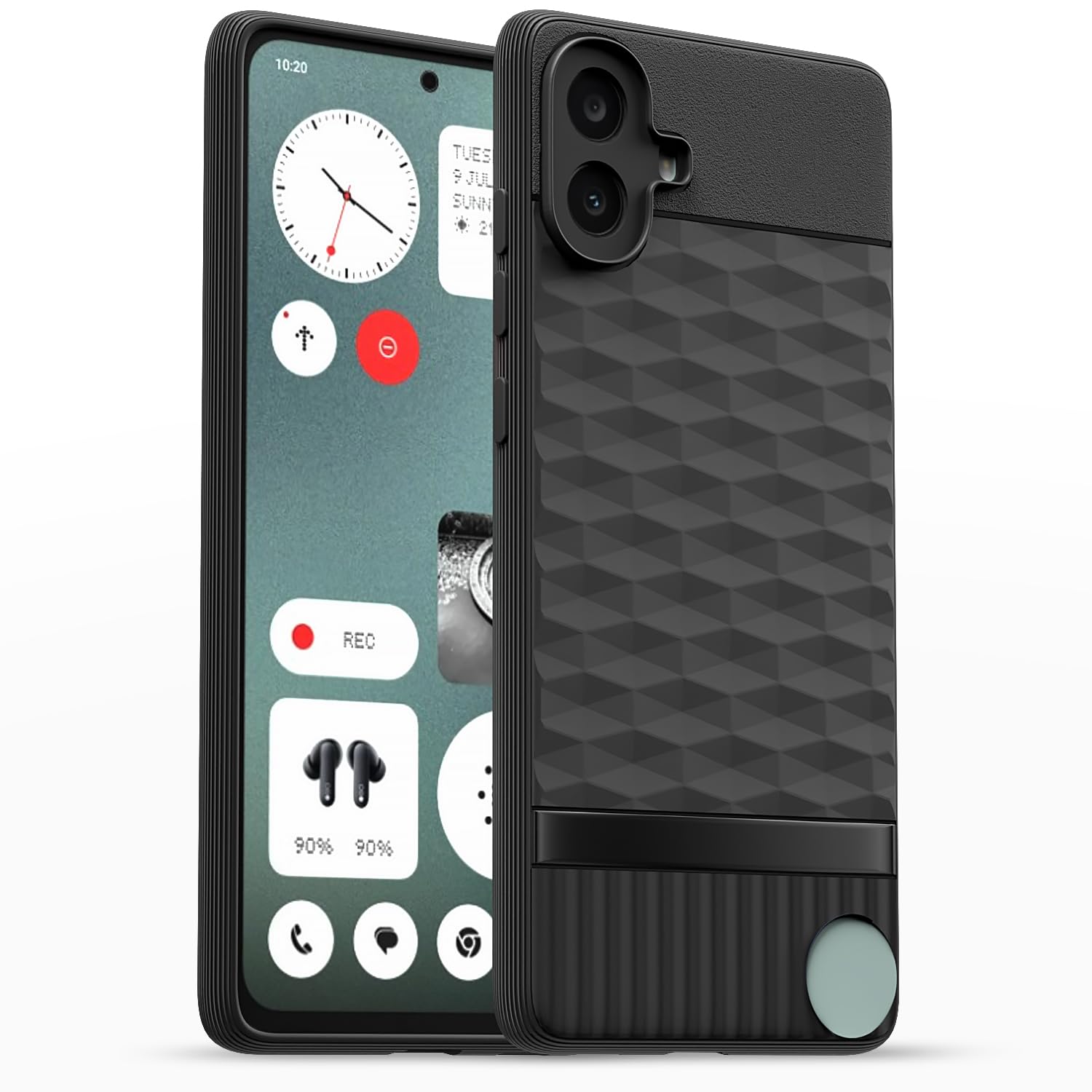 CMF by Nothing Phone 1 5G Gencase Back Cover - Black