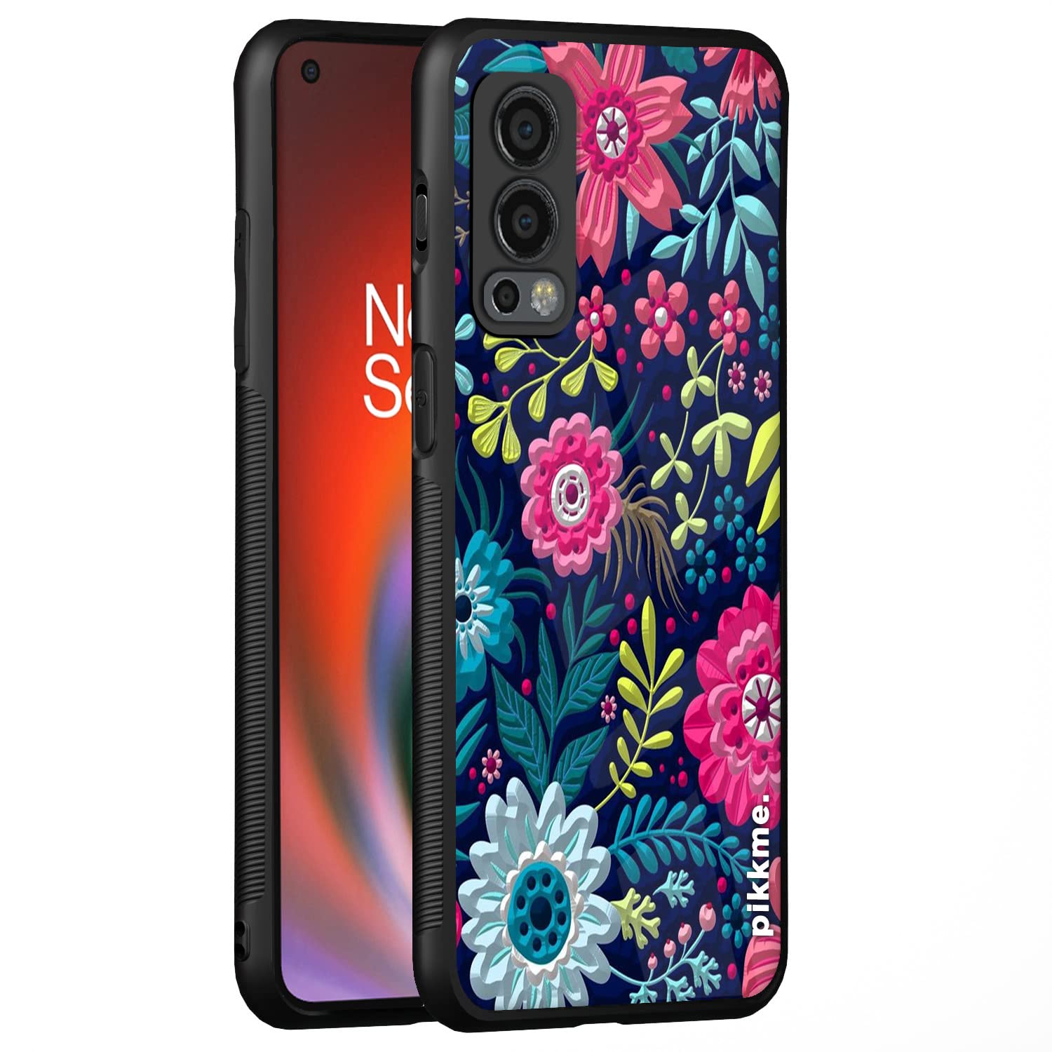 Pikkme OnePlus Nord 2 5G Flower back cover