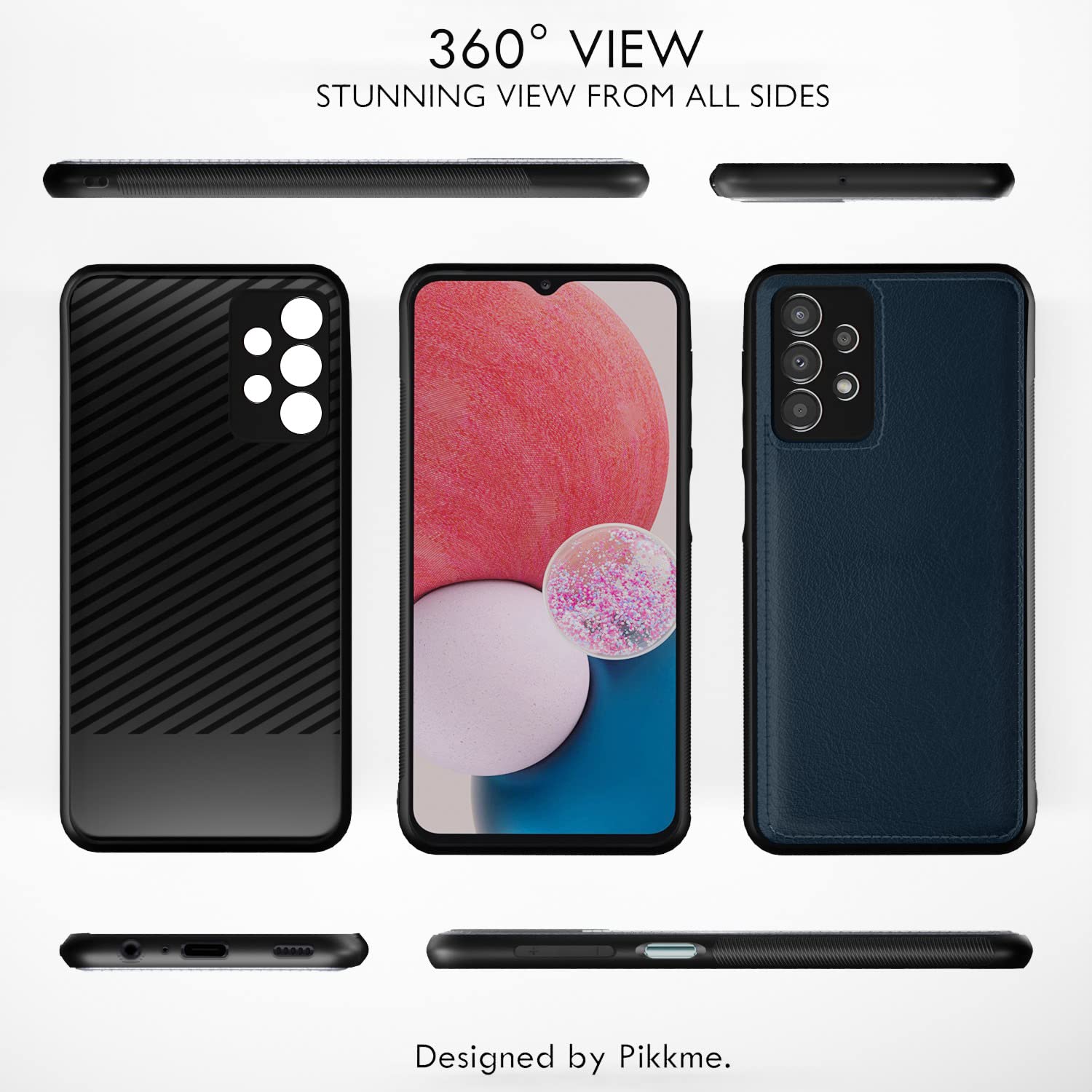 Pikkme Samsung A13 4G blue back cover – photo 2