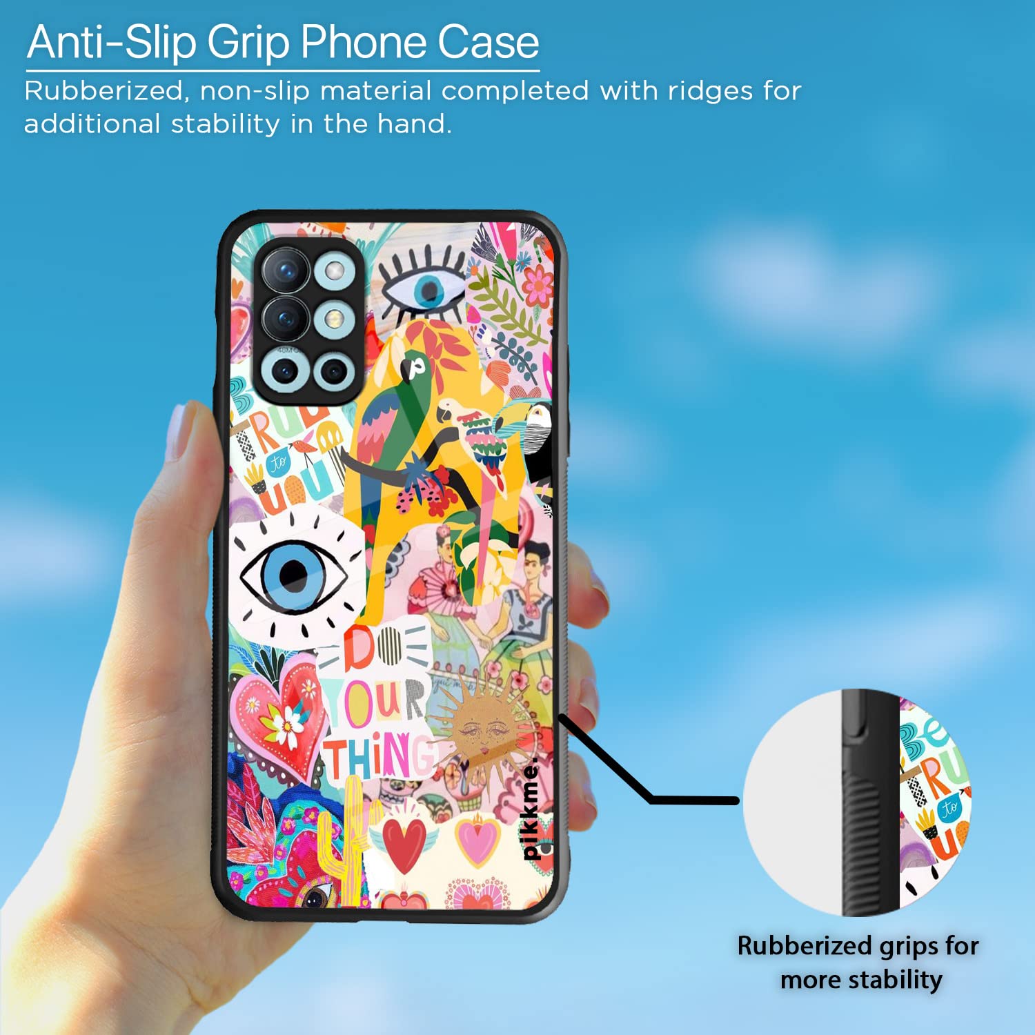 Flower Mobile back cover for OnePlus 8T – Pikkme – photo 5