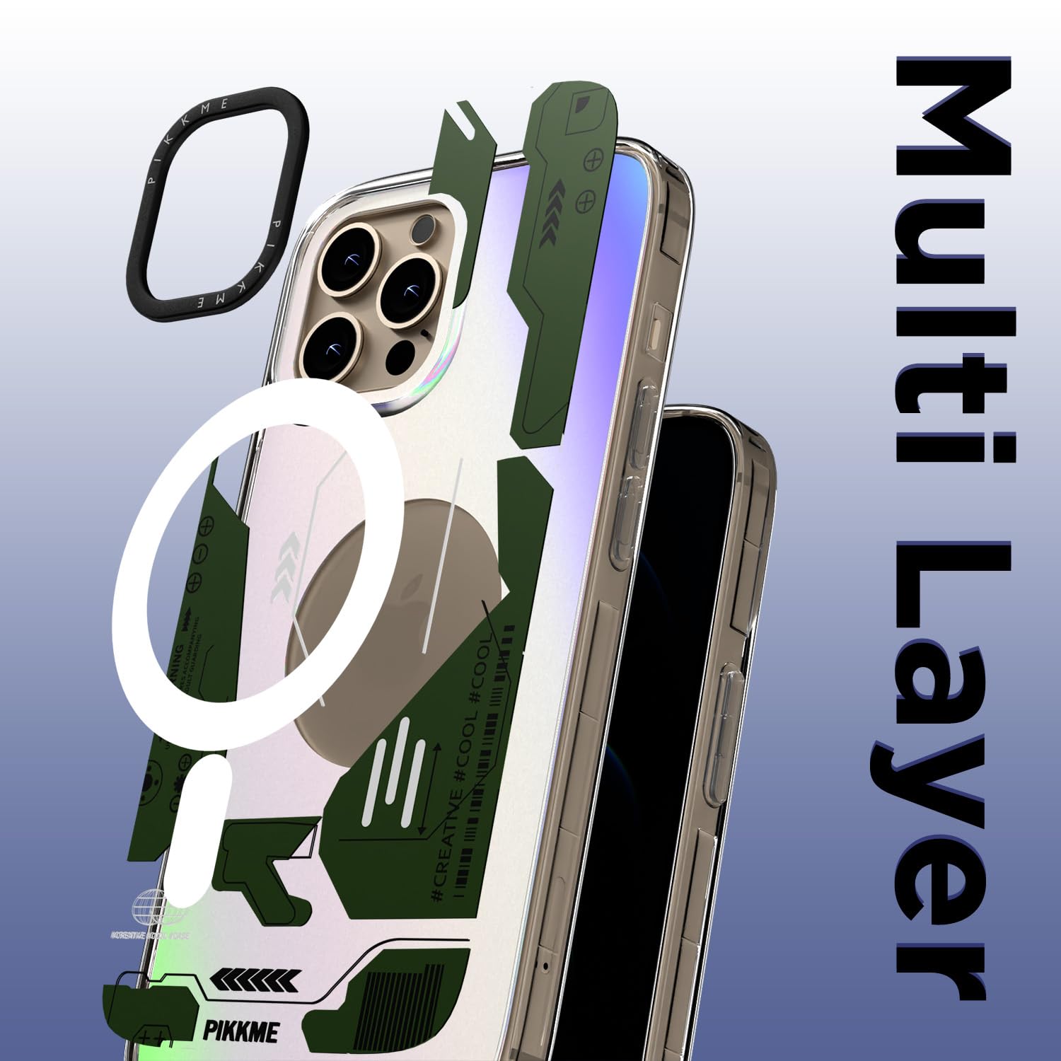 iPhone 12 Pro Max mobile cover in green by Pikkme – photo 5