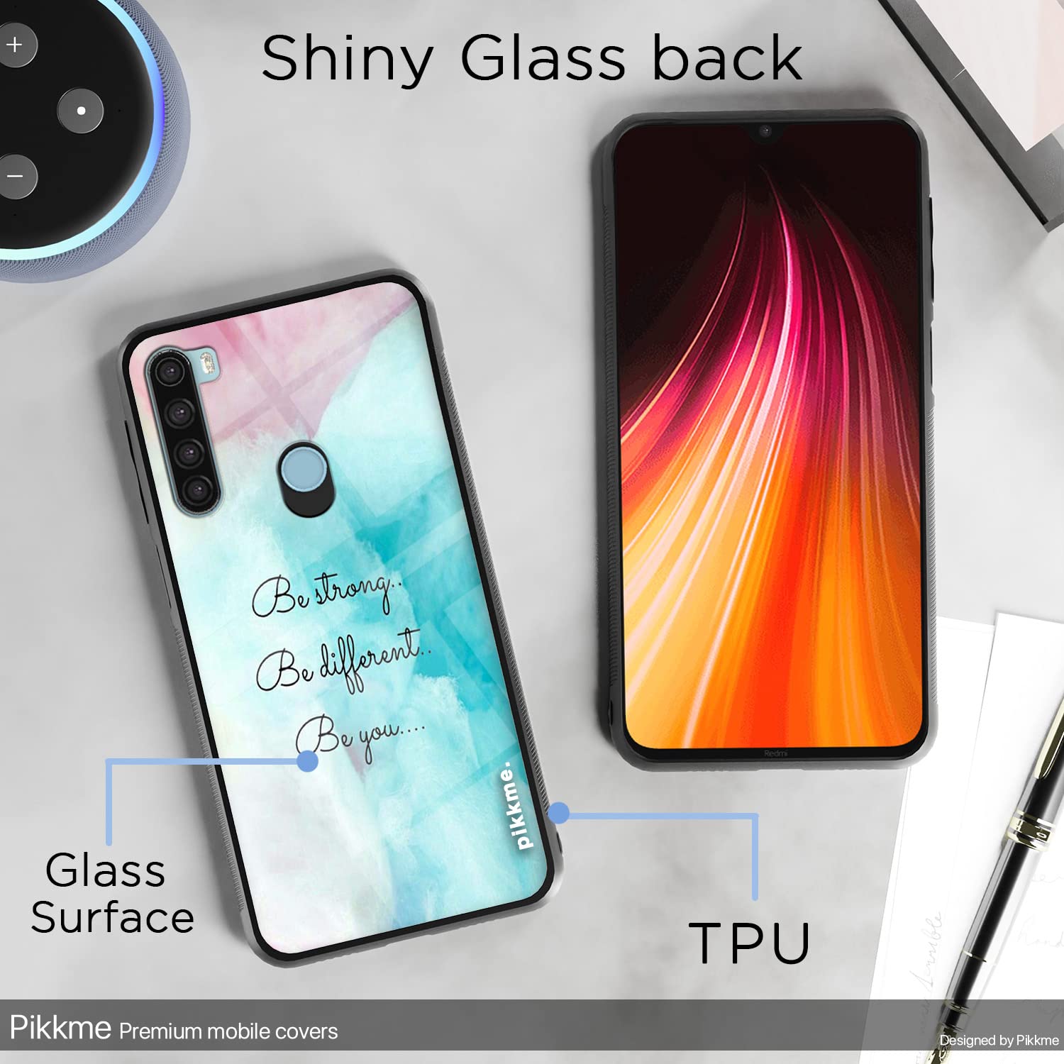 Pikkme Hybrid mobile back cover for Redmi Note 8 – photo 3
