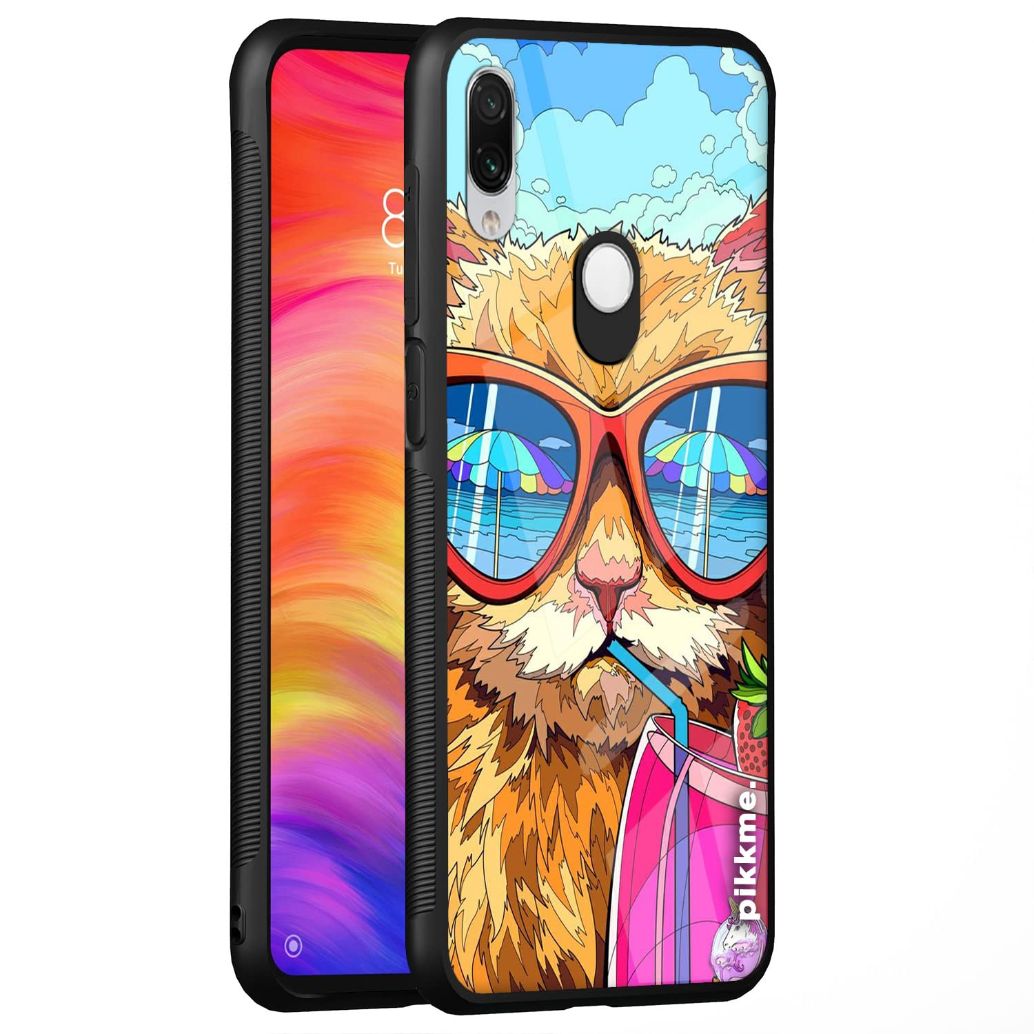 Pikkme Cat mobile back cover for Redmi Note 7/Note 7 Pro/Note 7s