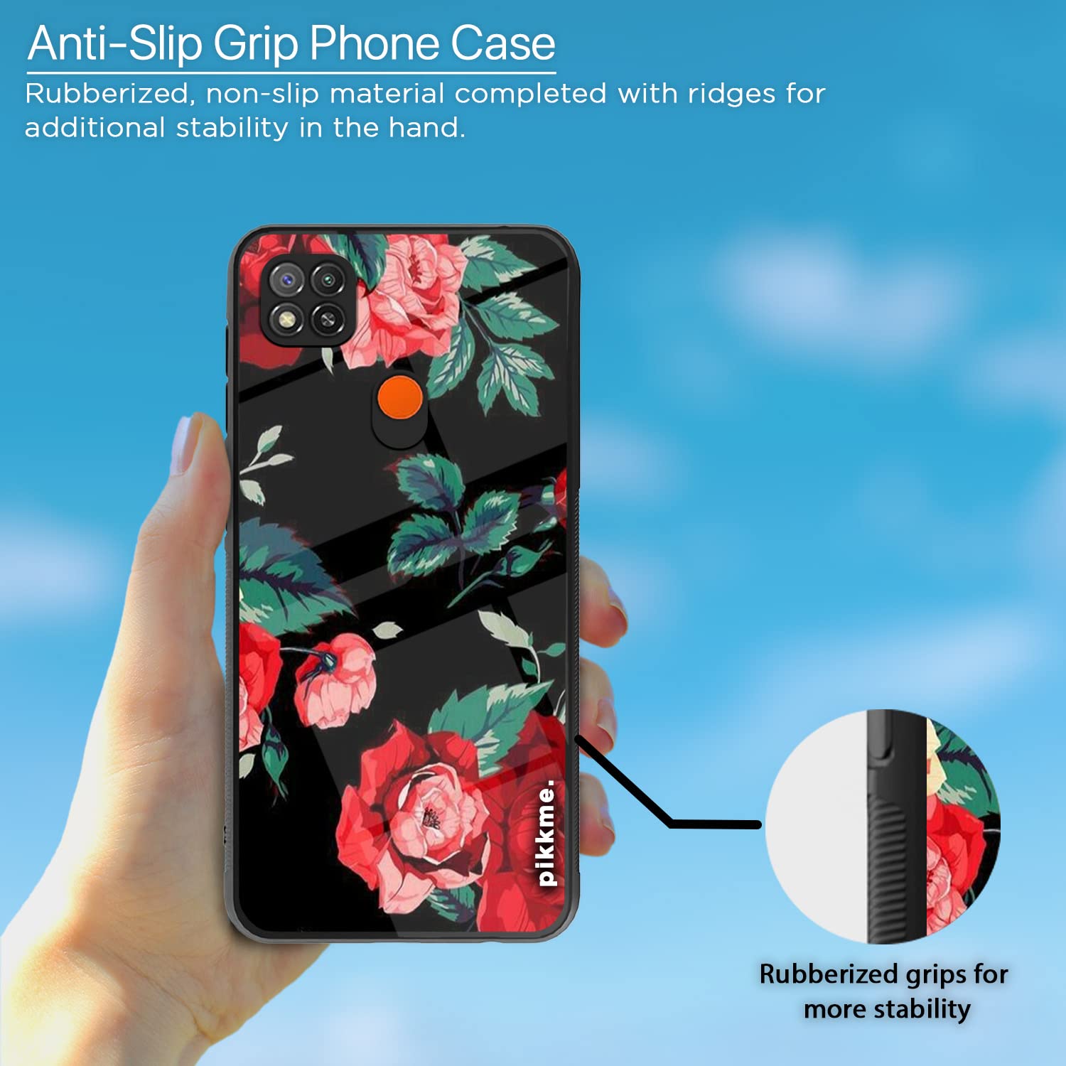 Pikkme Flower phone cover for Redmi 10A/9, Poco C31 – photo 5