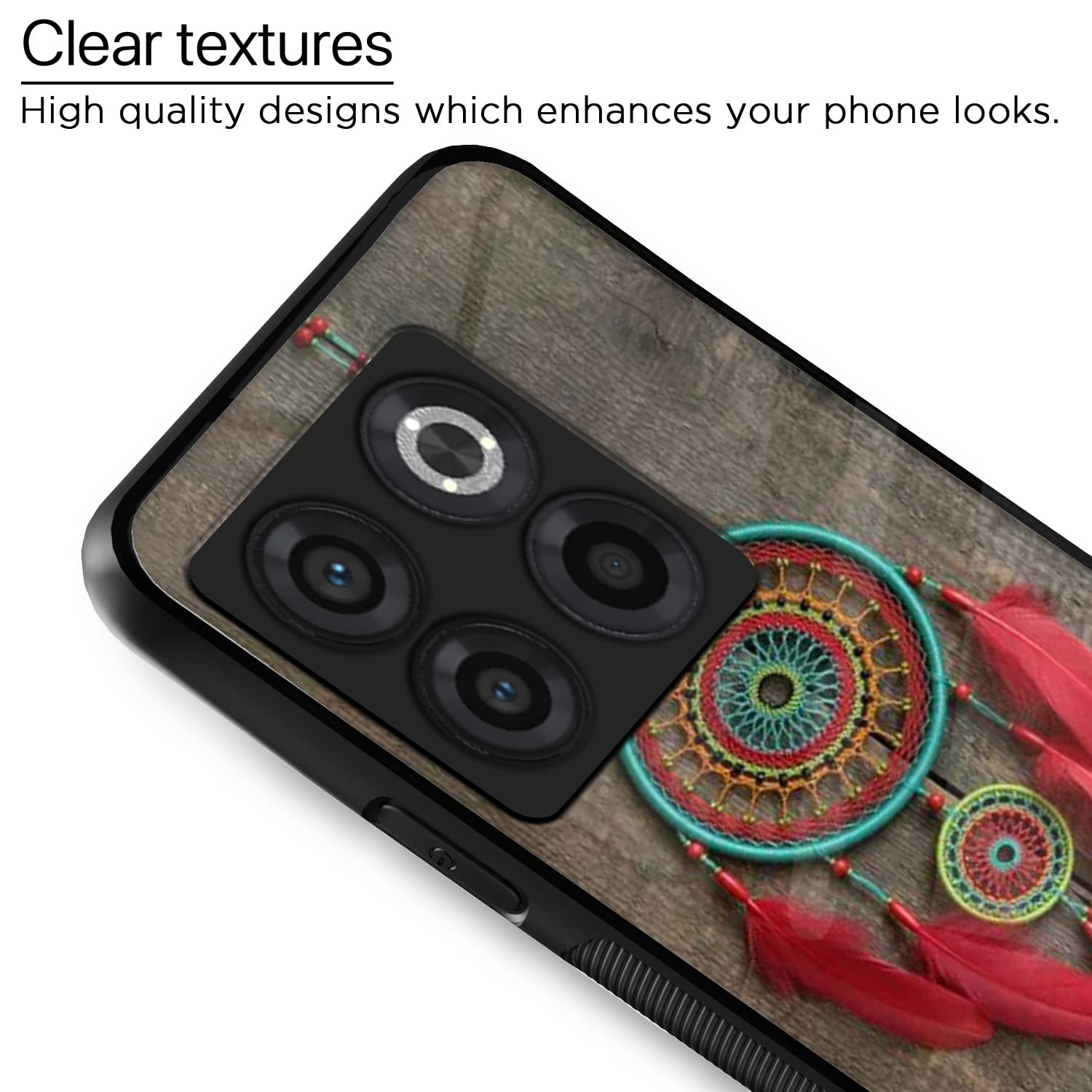 Pikkme OnePlus 10T 5G Flower back cover – photo 4