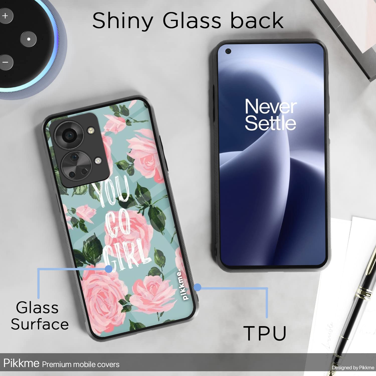 Pikkme OnePlus Nord 2T 5G Flower mobile cover – photo 3