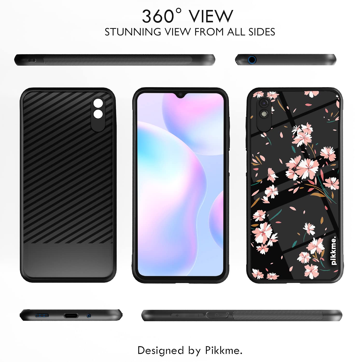 Pikkme Flower phone cover for Redmi 9A/9i/9A Sport – photo 2