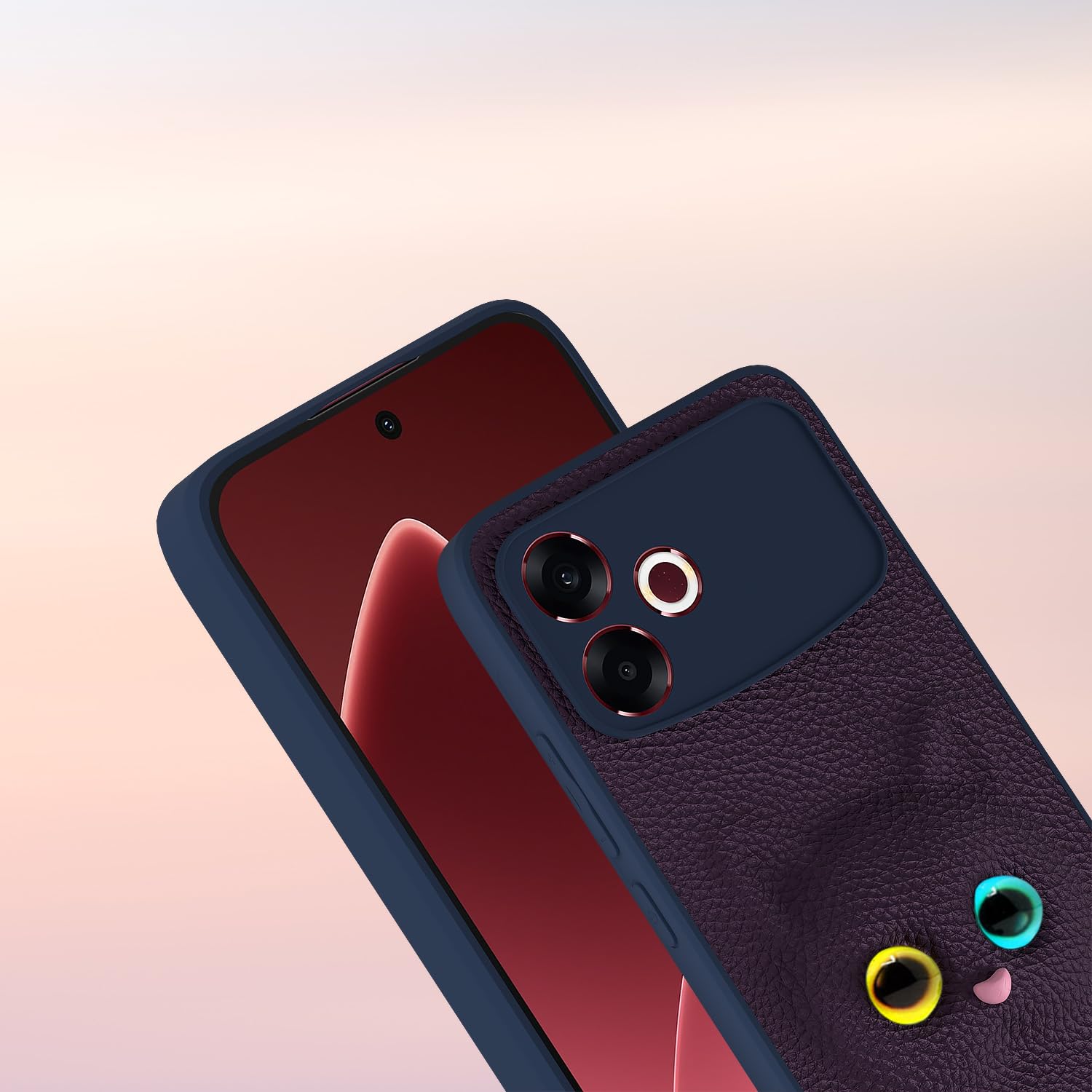 Pikkme Oppo F33 Pro 5G Kitty purple back cover – photo 7