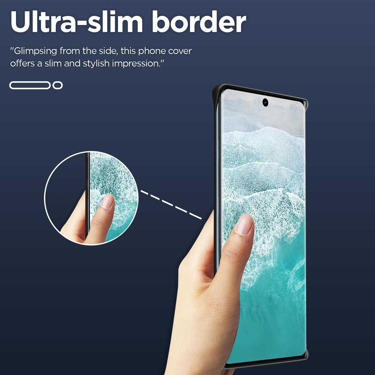 Moto Edge 50 Pro 5G back cover in black by Pikkme