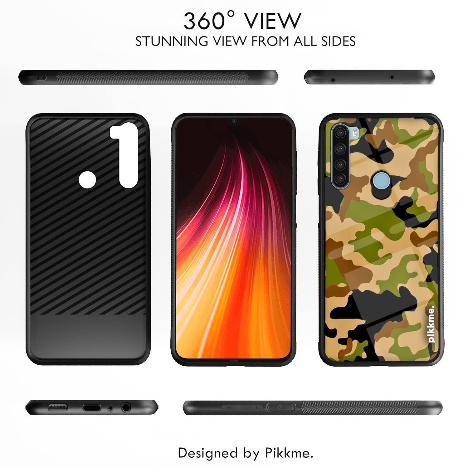 Redmi Note 8 Hybrid mobile cover by Pikkme – photo 2