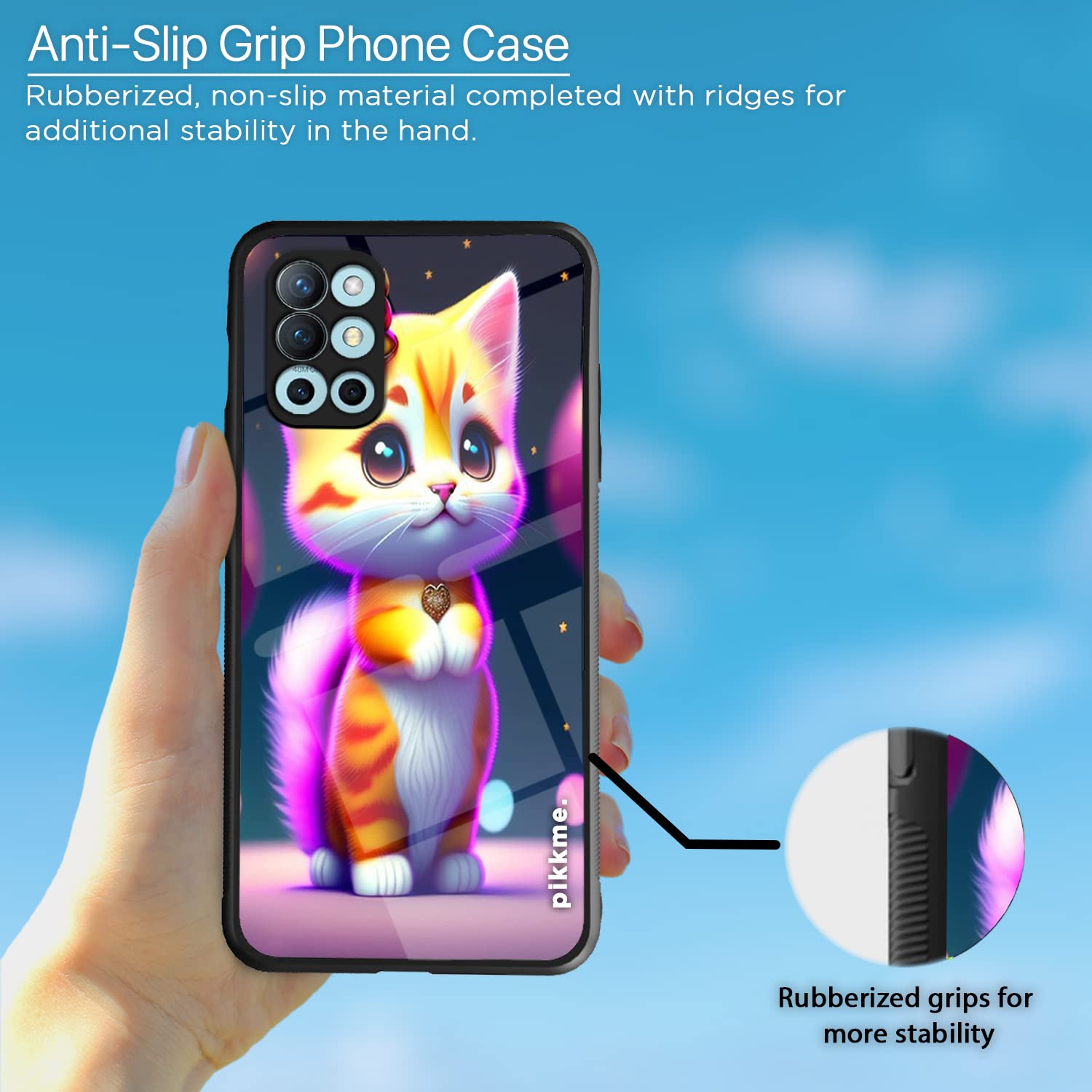 Pikkme Cat mobile back cover for OnePlus 8T – photo 5