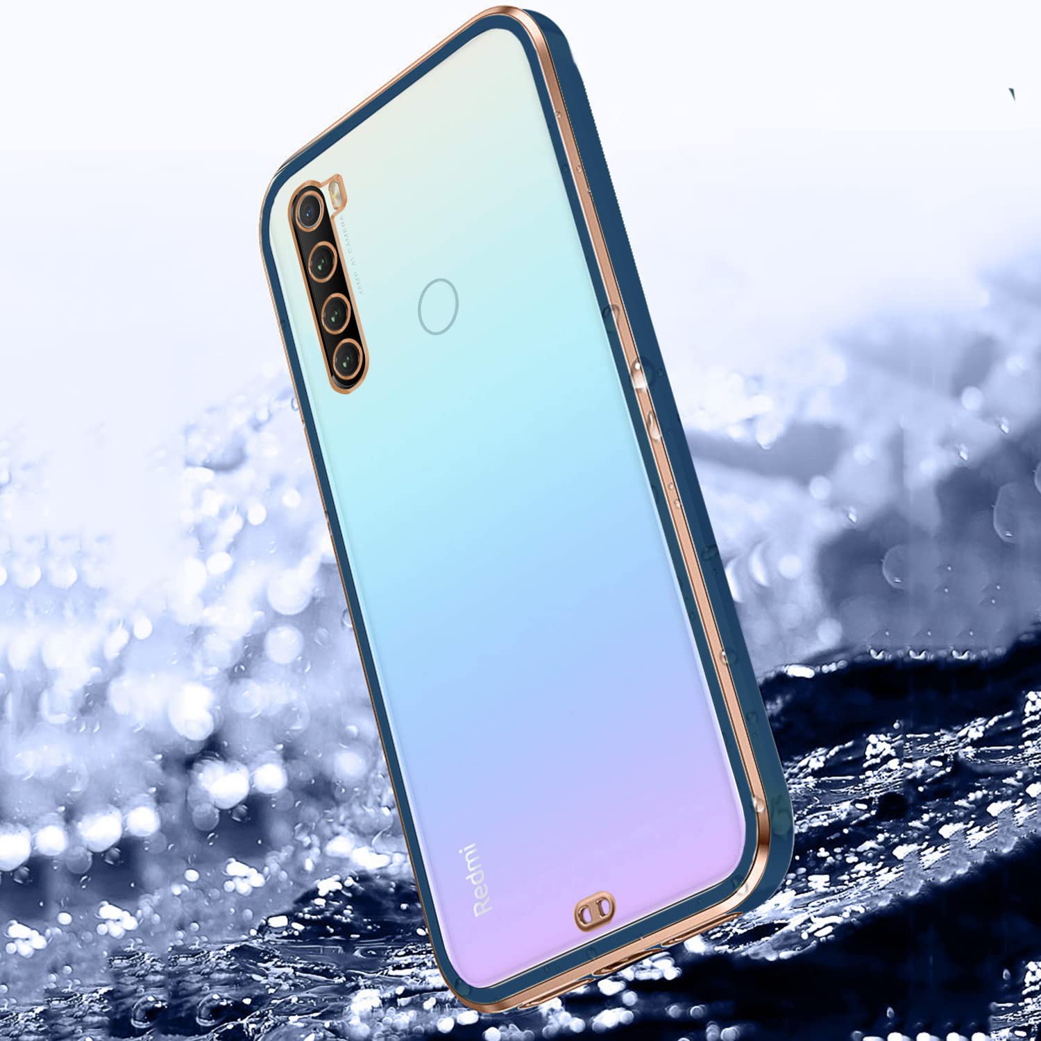 Blue mobile back cover for Redmi Note 8 – Pikkme – photo 2