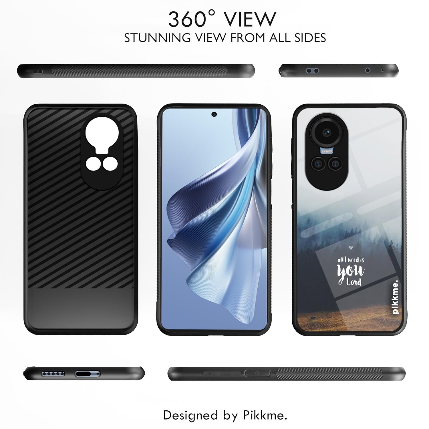 Hybrid Phone cover for Oppo Reno 10 5G – Pikkme – photo 2