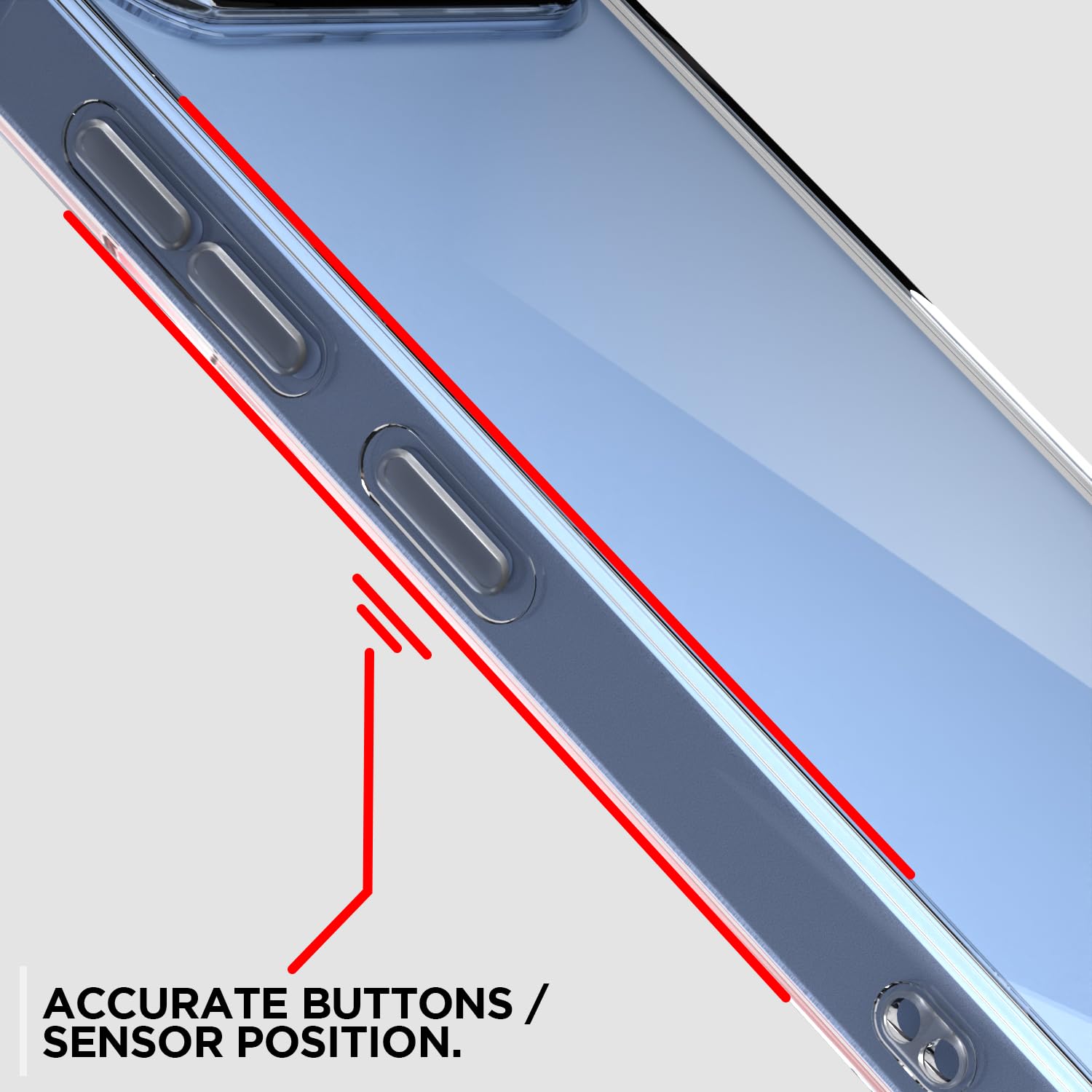 Tecno Pova Clear mobile cover in transparent by Pikkme – photo 6