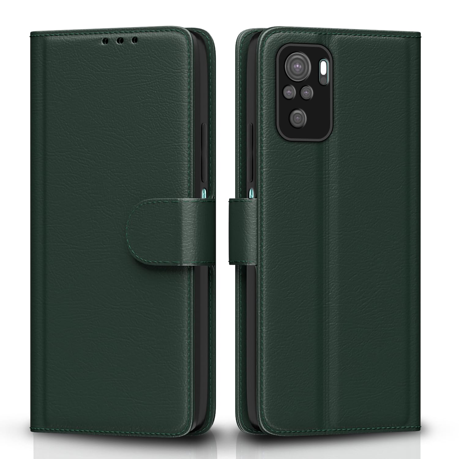 Redmi Note 10 Green Vintage Flip Cover