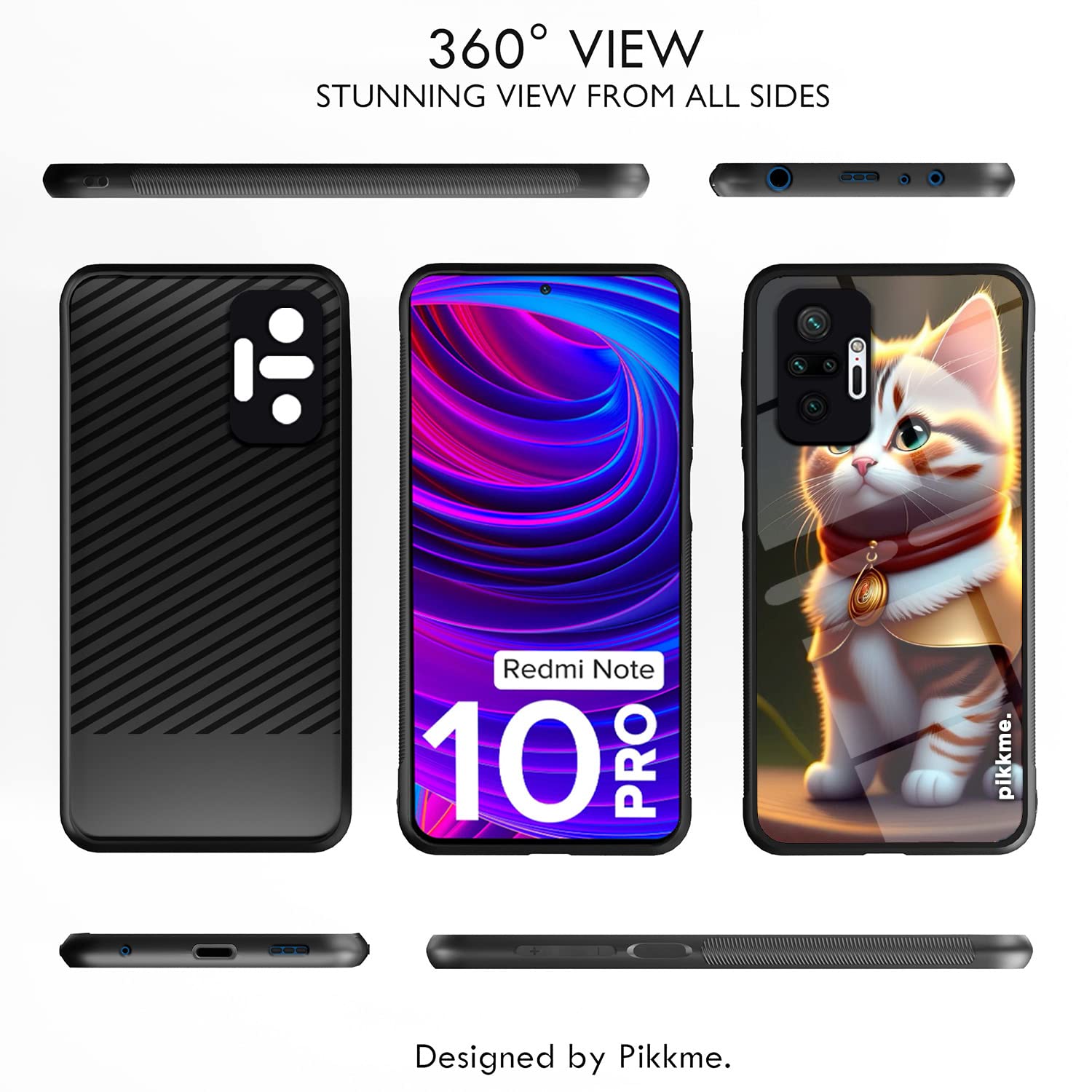 Pikkme back cover for Redmi Note 10 Pro/Note 10 Pro Max – photo 2