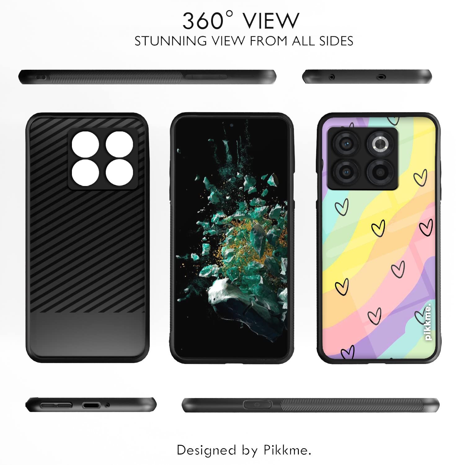 Pikkme OnePlus 10T 5G Hybrid mobile back cover – photo 2