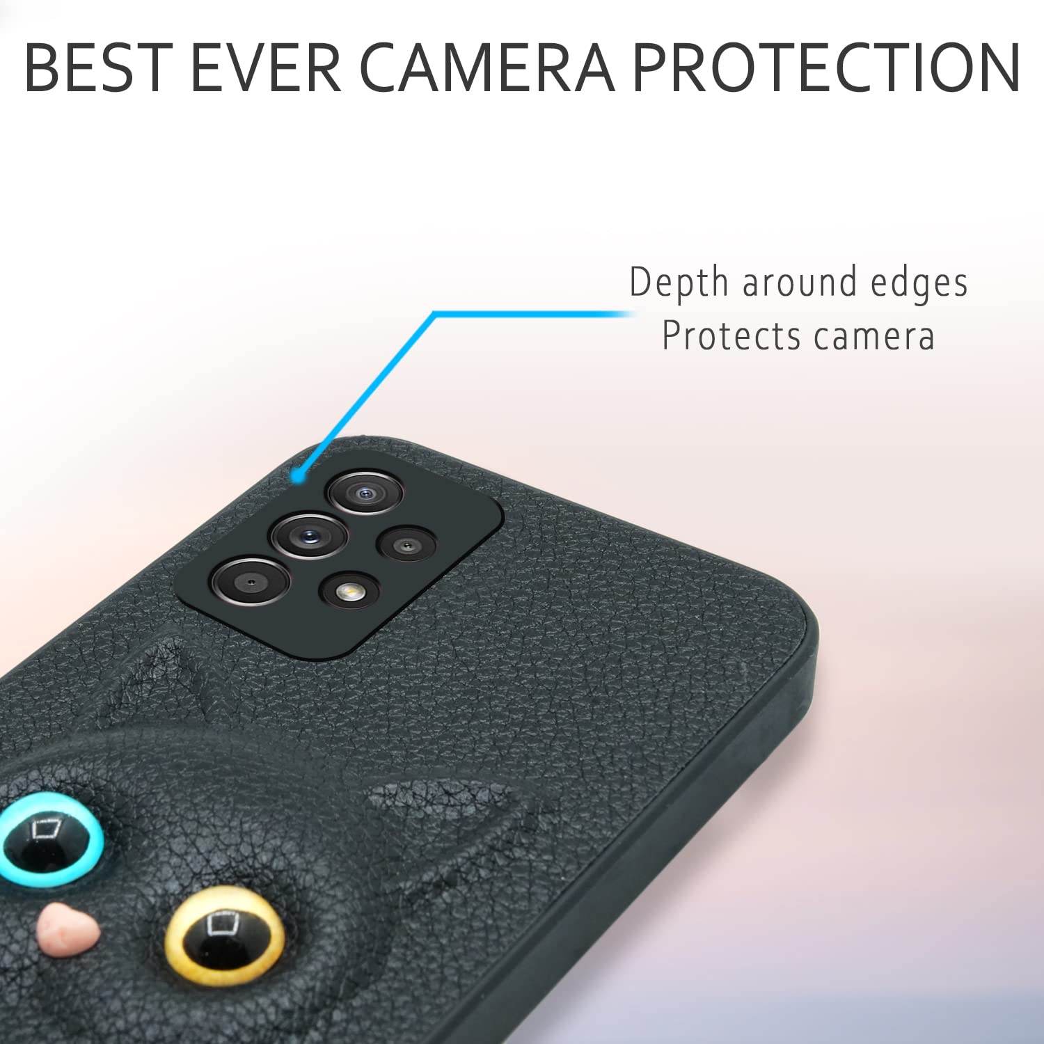 Pikkme black mobile cover for Samsung M32 5G – photo 5
