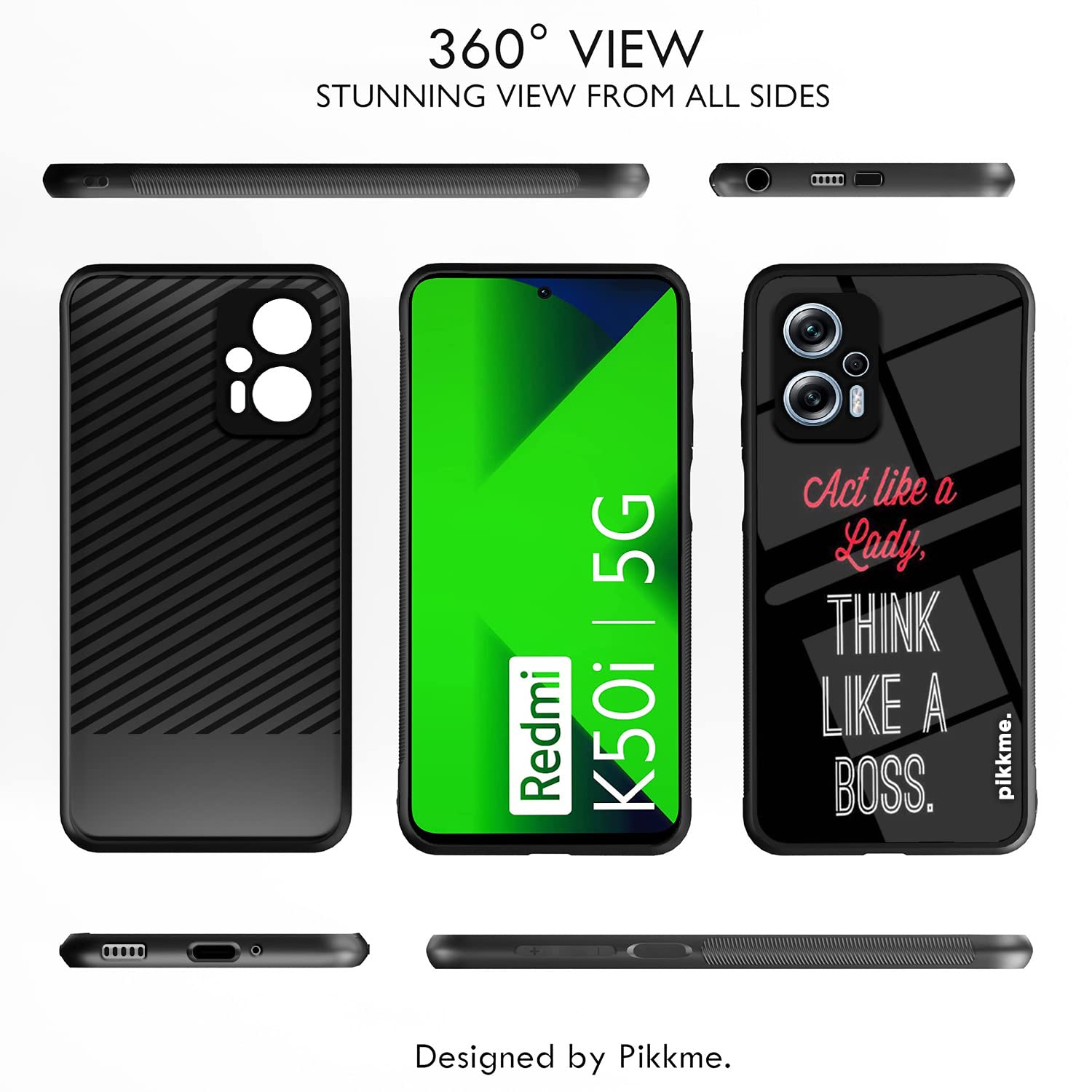 Redmi K50i 5G Hybrid back cover by Pikkme – photo 2