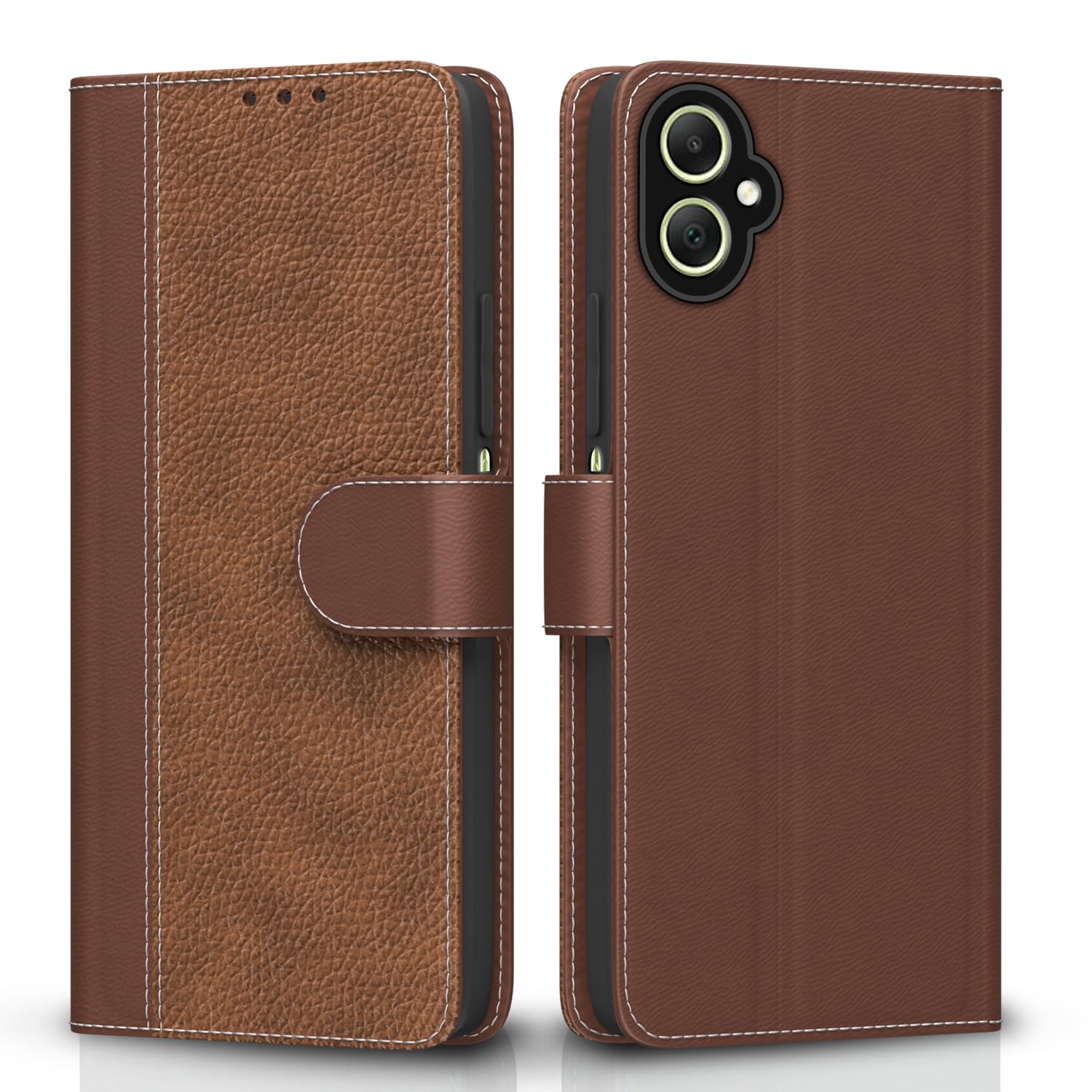 Pikkme Samsung A05/M05/F05 tan wallet flip cover