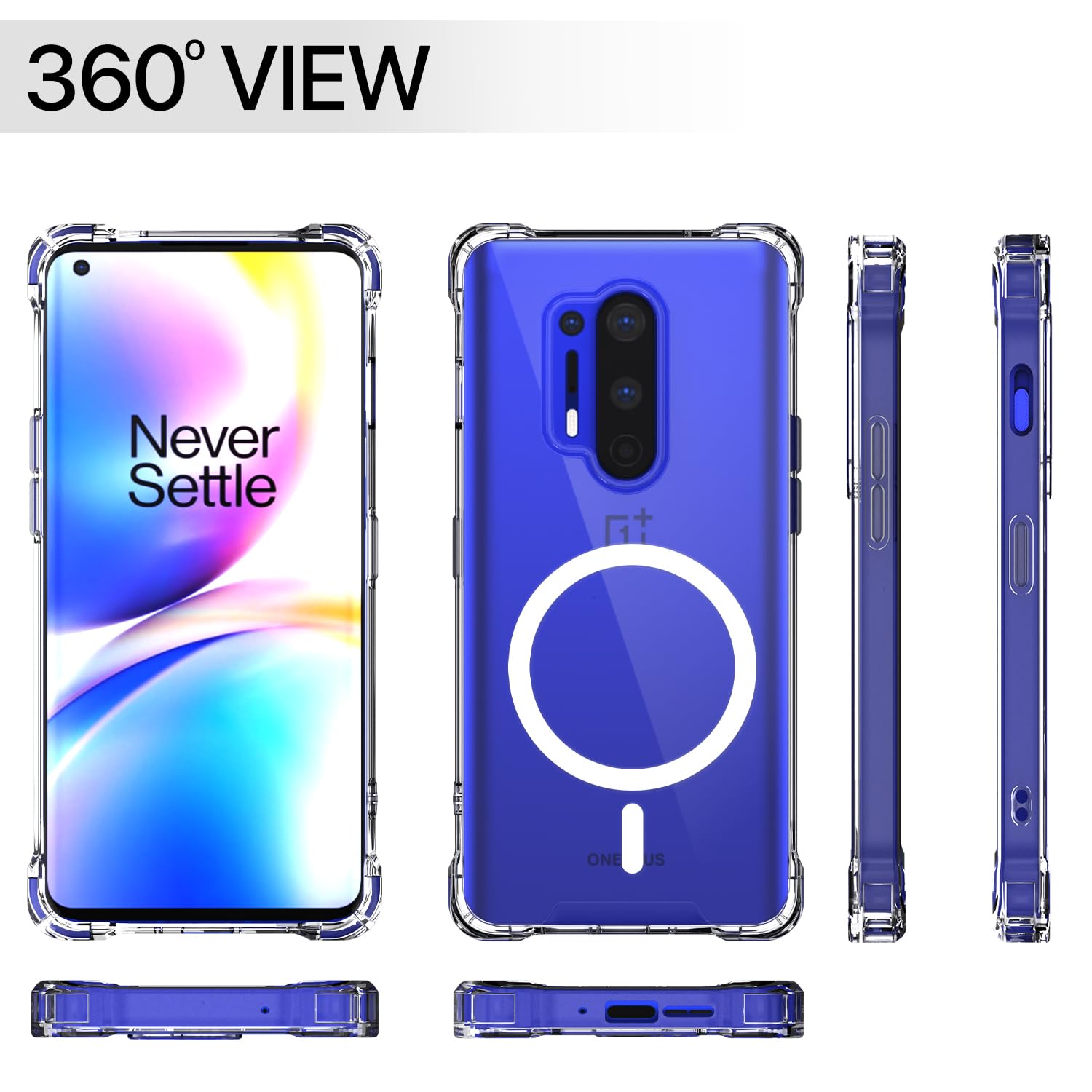 Transparent mag-safe mobile back cover for OnePlus 8 Pro – Pikkme – photo 7