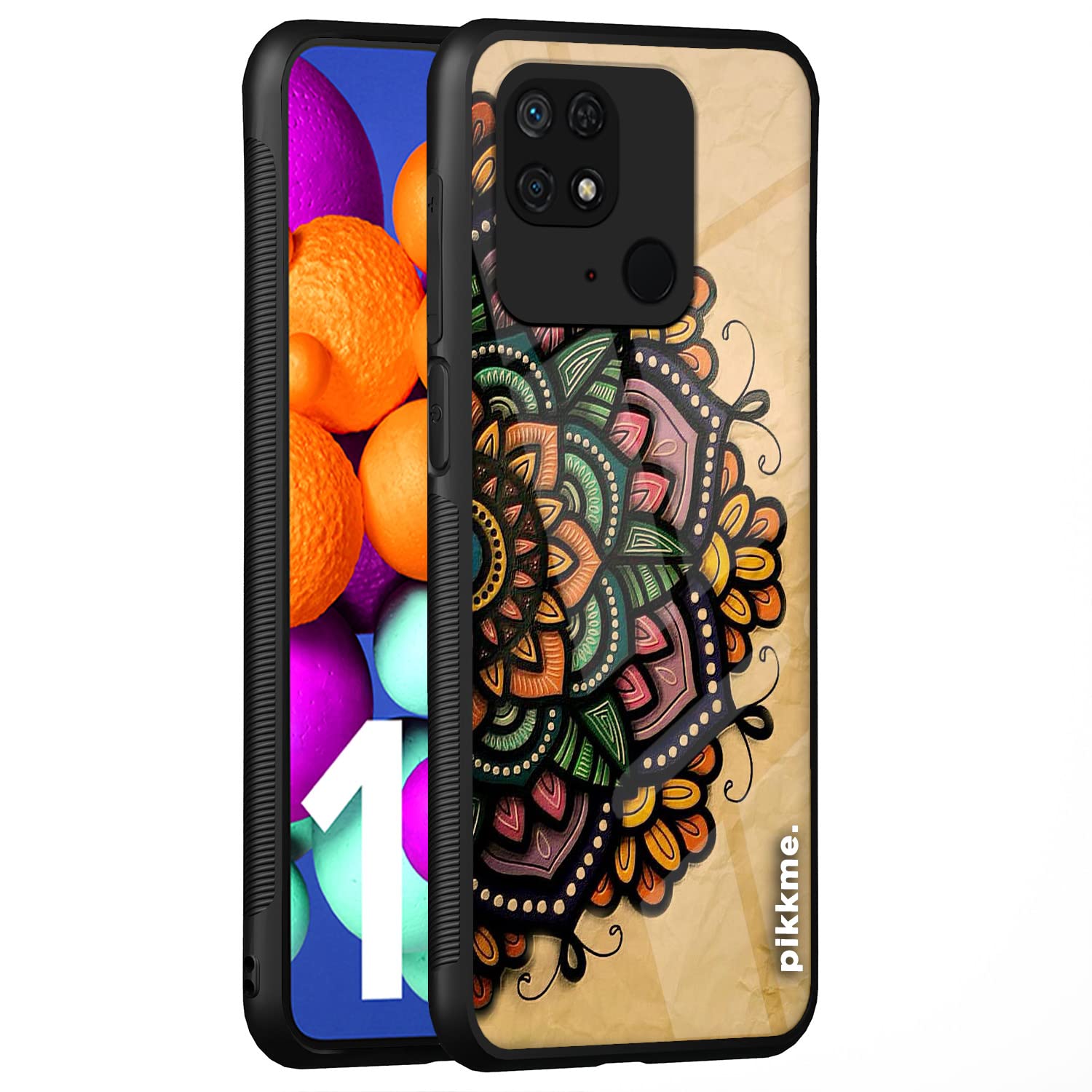 Pikkme Hybrid back cover for Redmi 10/10 Power