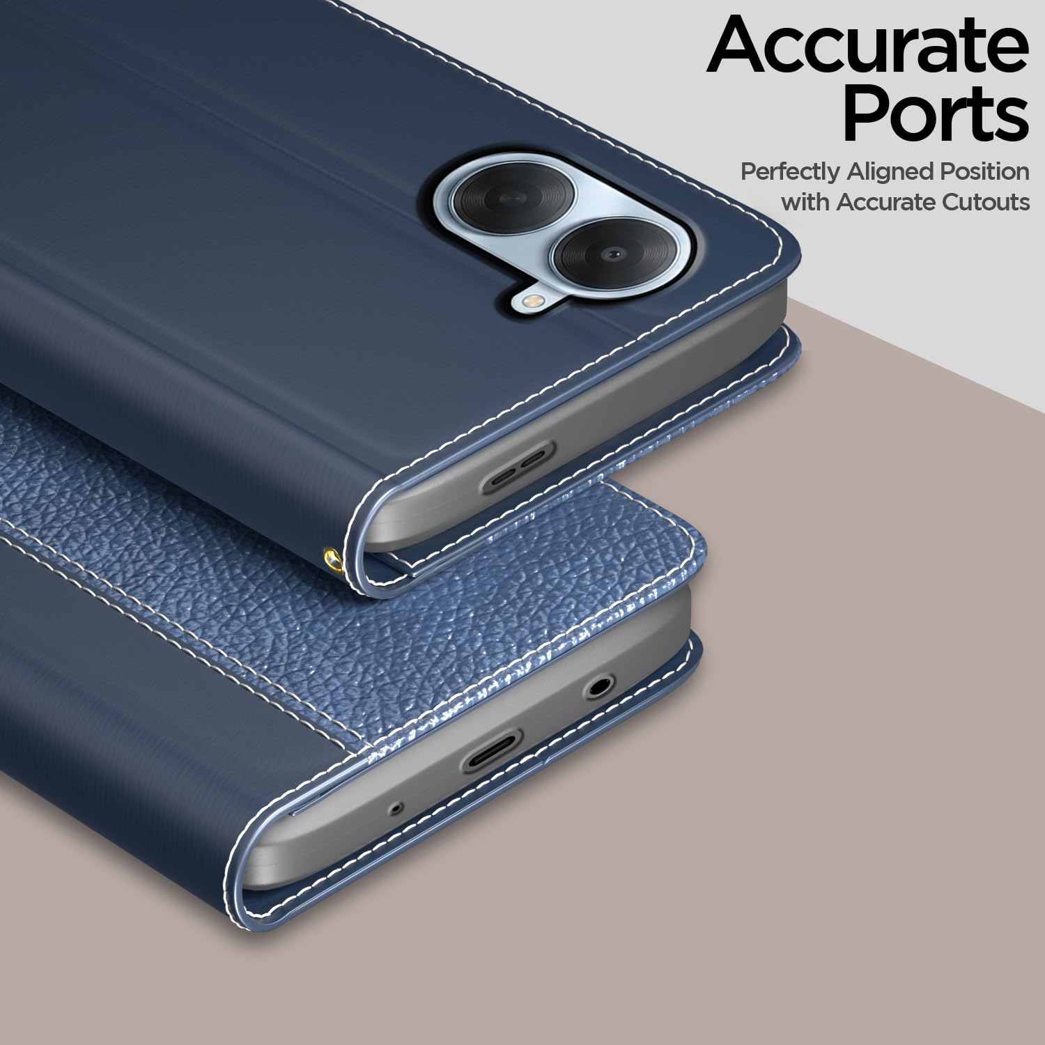 Blue Wallet mobile flip cover for Redmi A7 – Pikkme – photo 2
