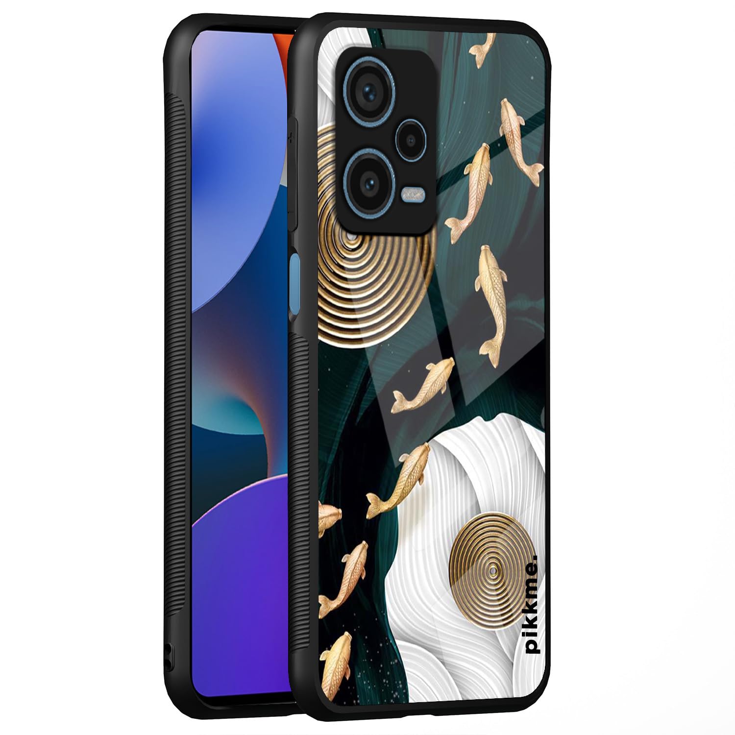 Pikkme Flower mobile cover for Redmi Note 12 Pro Plus 5G