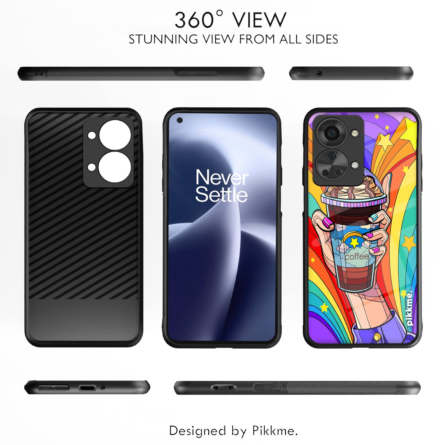 OnePlus Nord 2T 5G back cover by Pikkme – photo 2