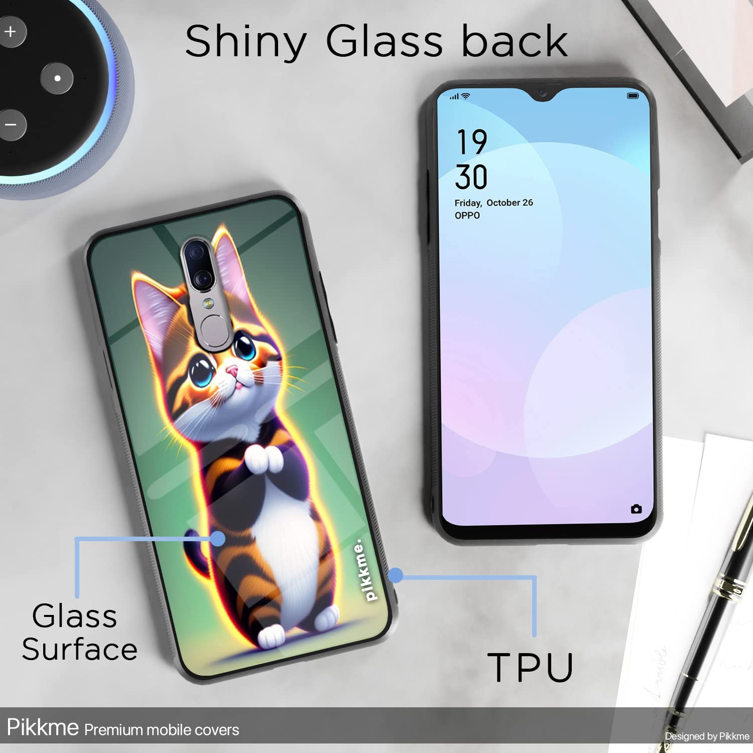 Oppo F11 Cat back cover by Pikkme – photo 3