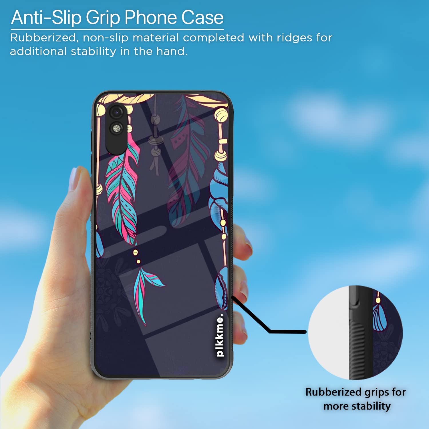 Pikkme Redmi 9A/9i/9A Sport Flower phone cover – photo 5