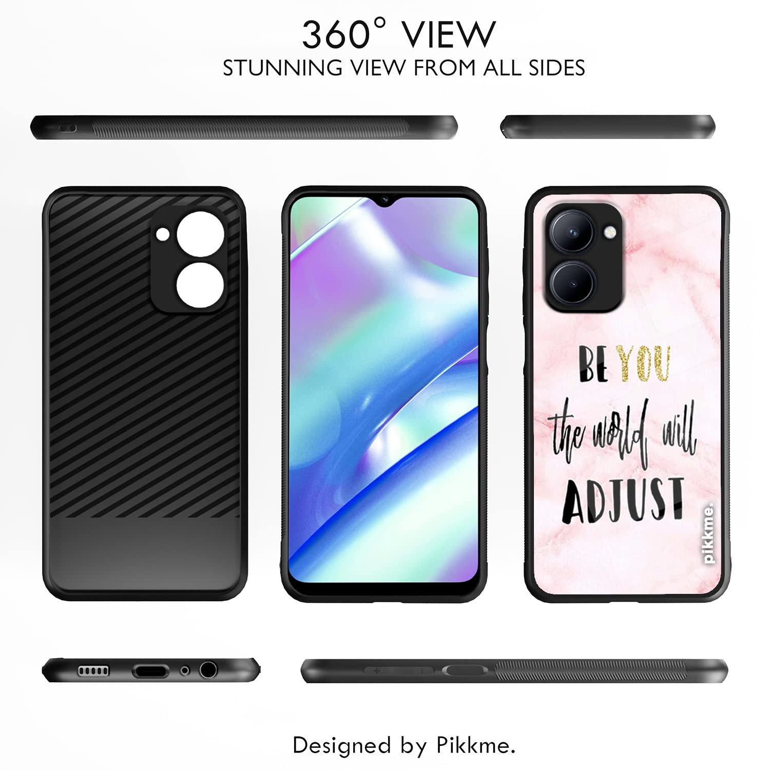 Pikkme Realme C33 Hybrid mobile back cover – photo 2