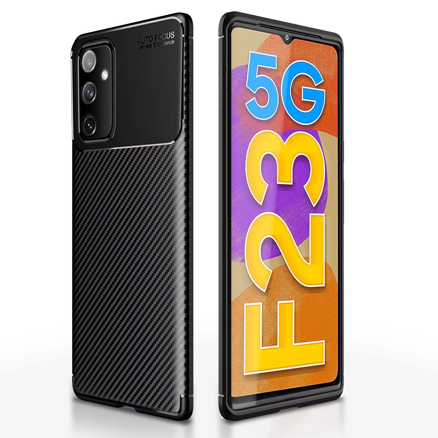 Black Carbon mobile cover for Samsung F23 5G – Pikkme