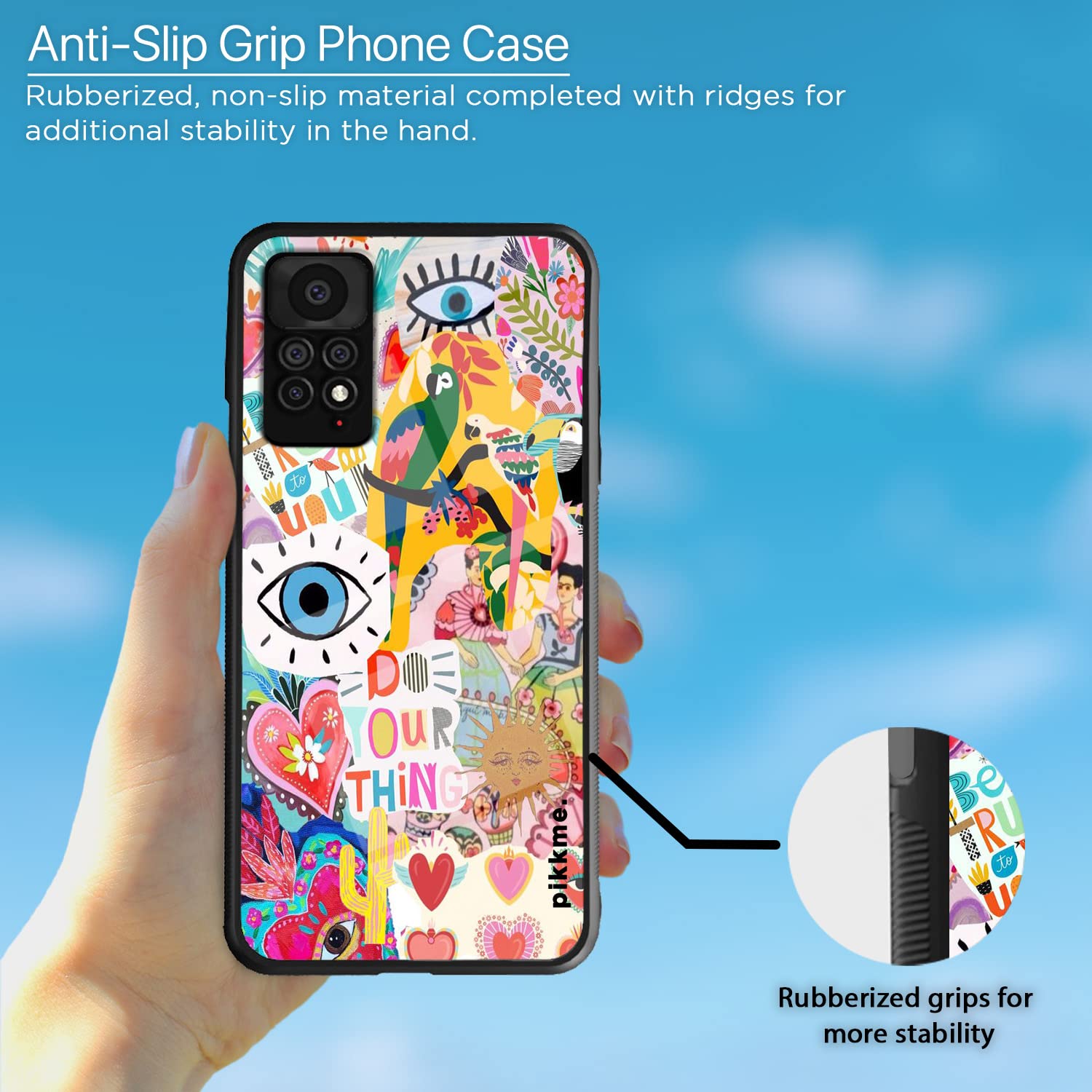 Pikkme Flower mobile cover for Redmi Note 11 Pro/Note 11 Pro Plus 5G – photo 5